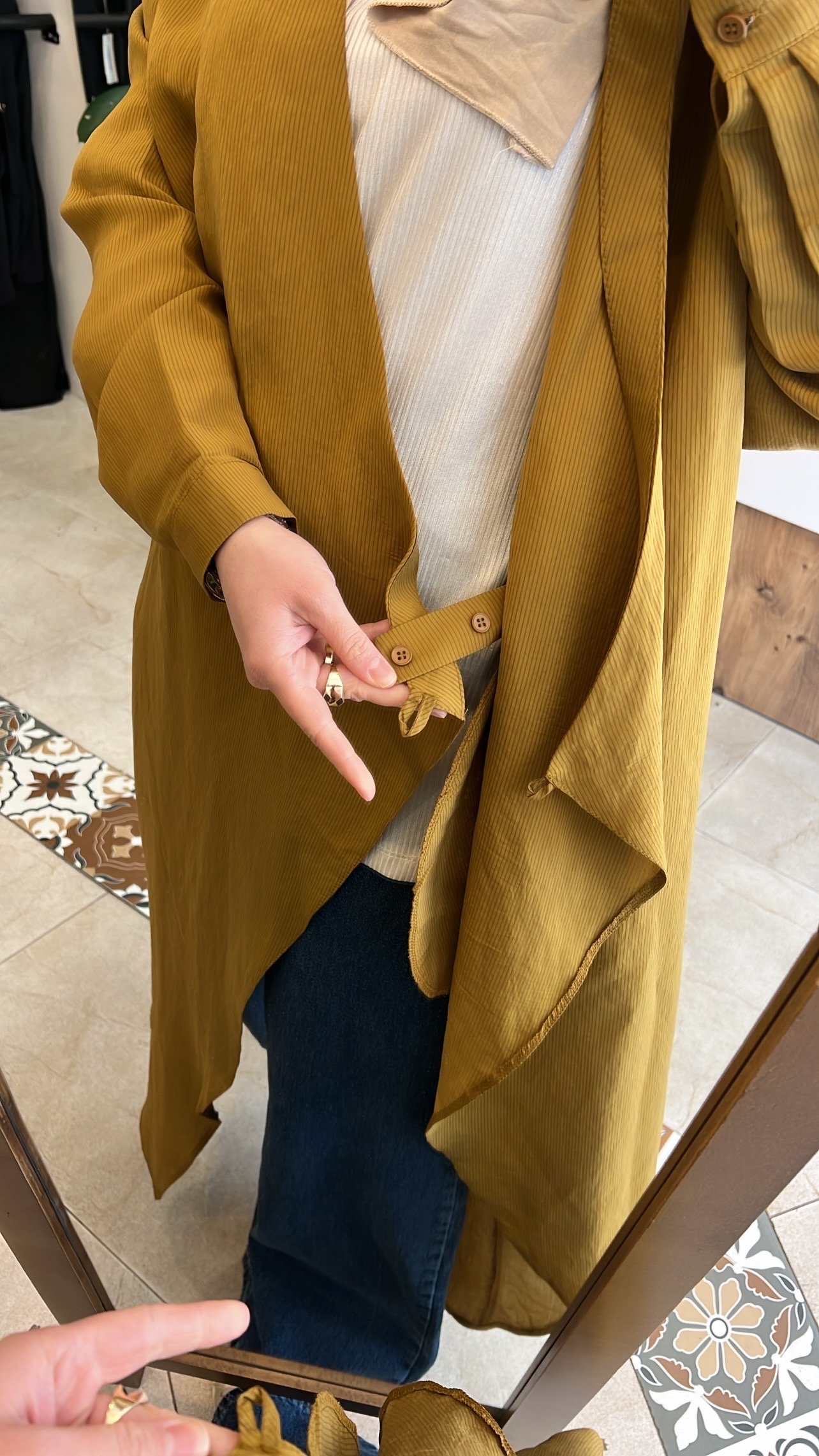 Arsen kimono hardal QOOQ