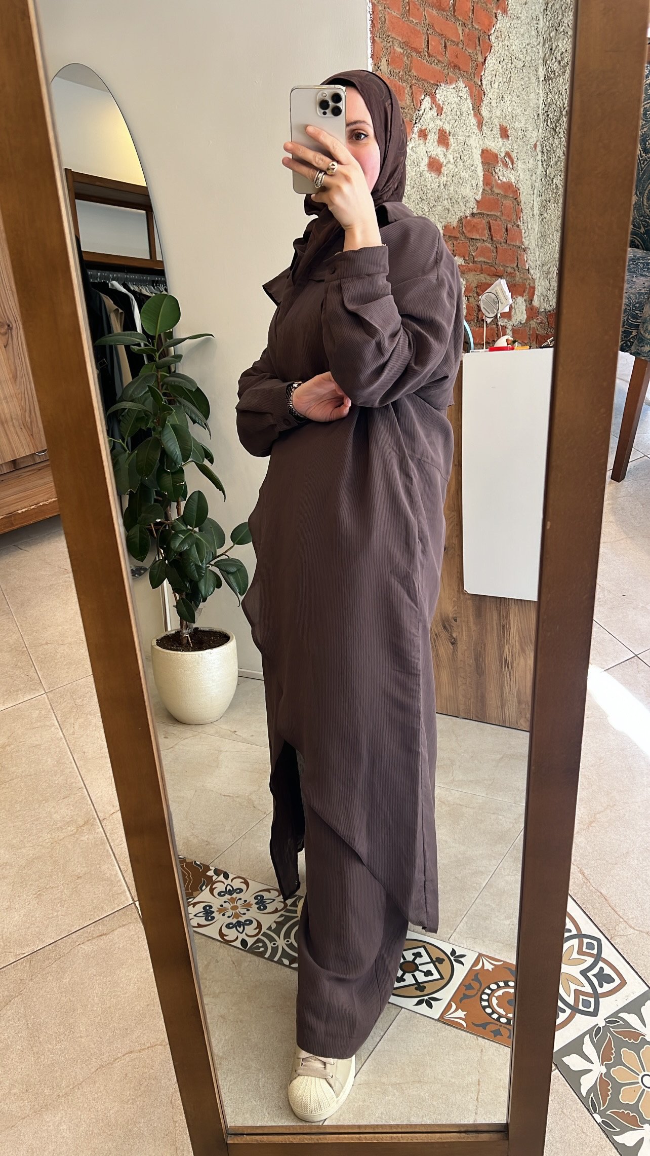 Arsen kimono kahve QOOQ