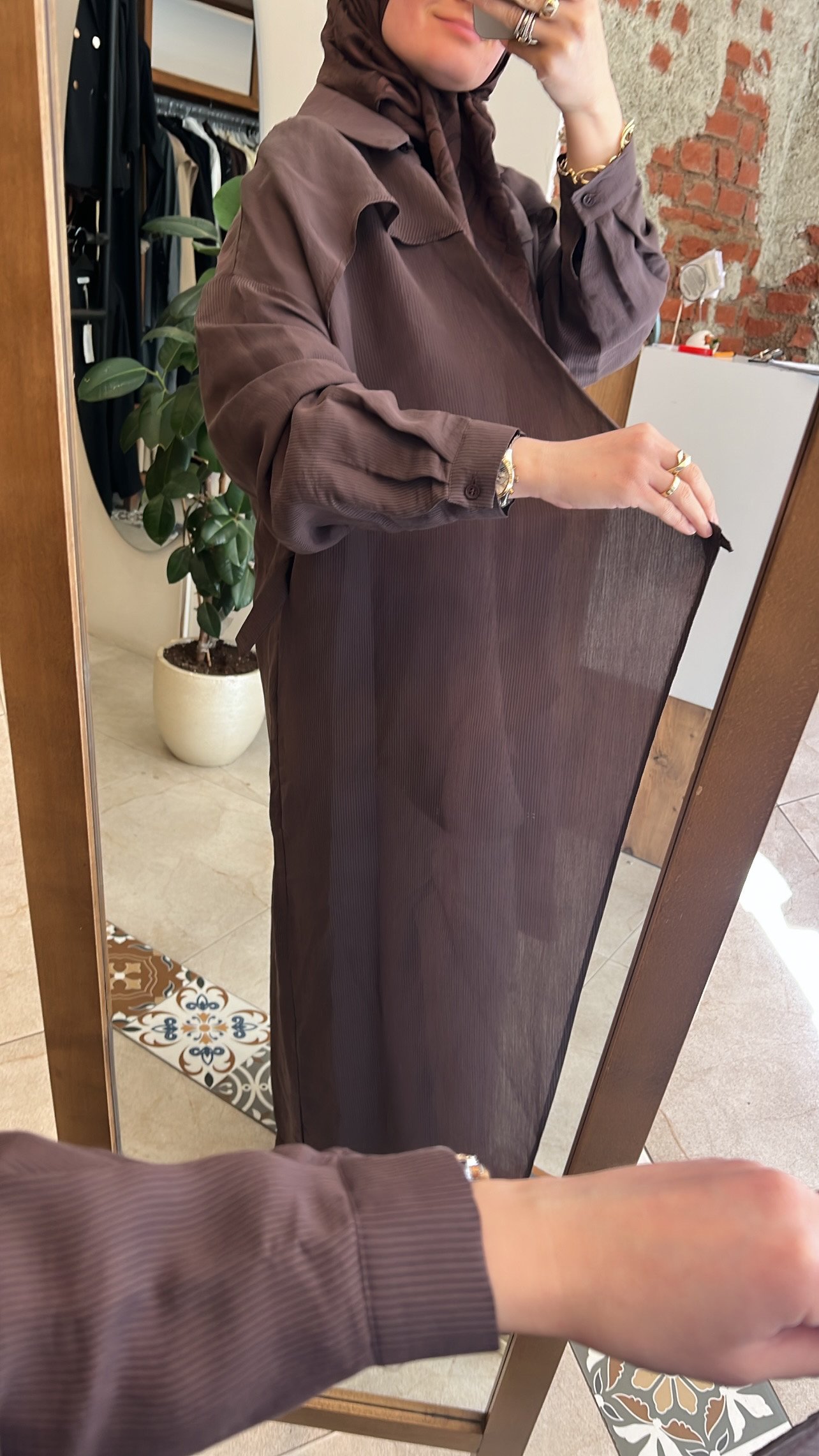 Arsen kimono kahve QOOQ