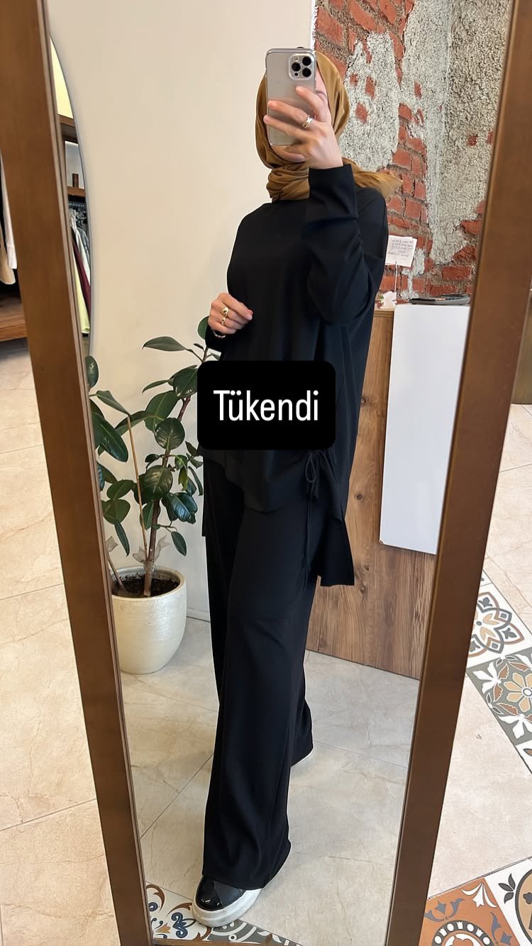 Bambu Kumaş İkli Takım Siyah CEremony