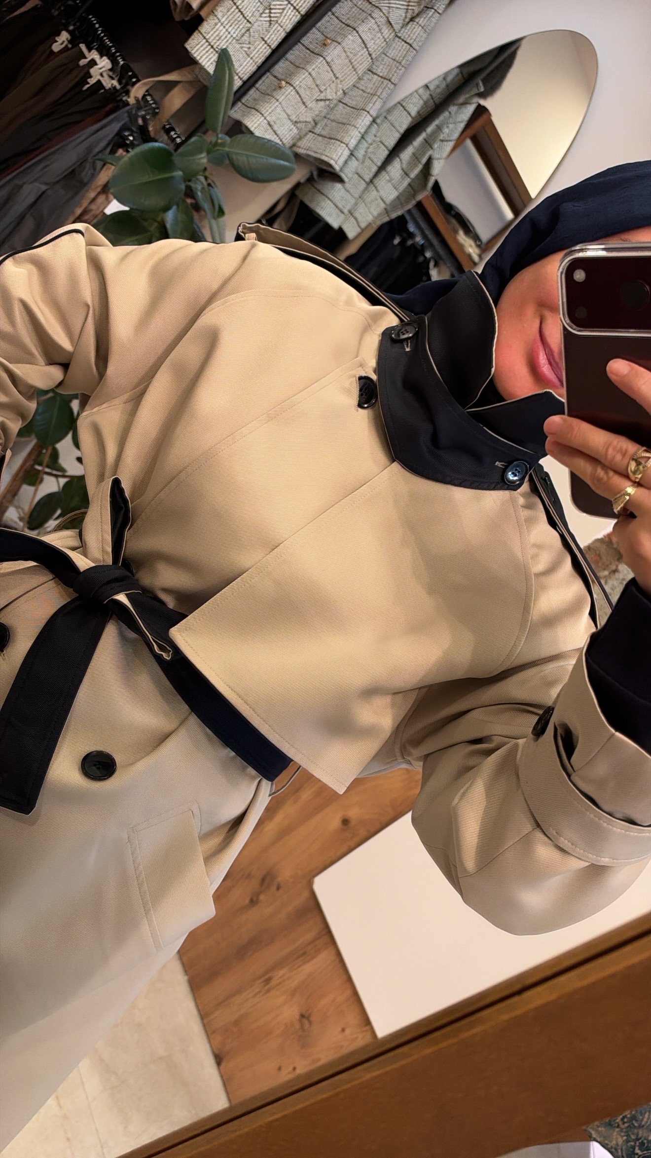 Biyeli trench QOOQ