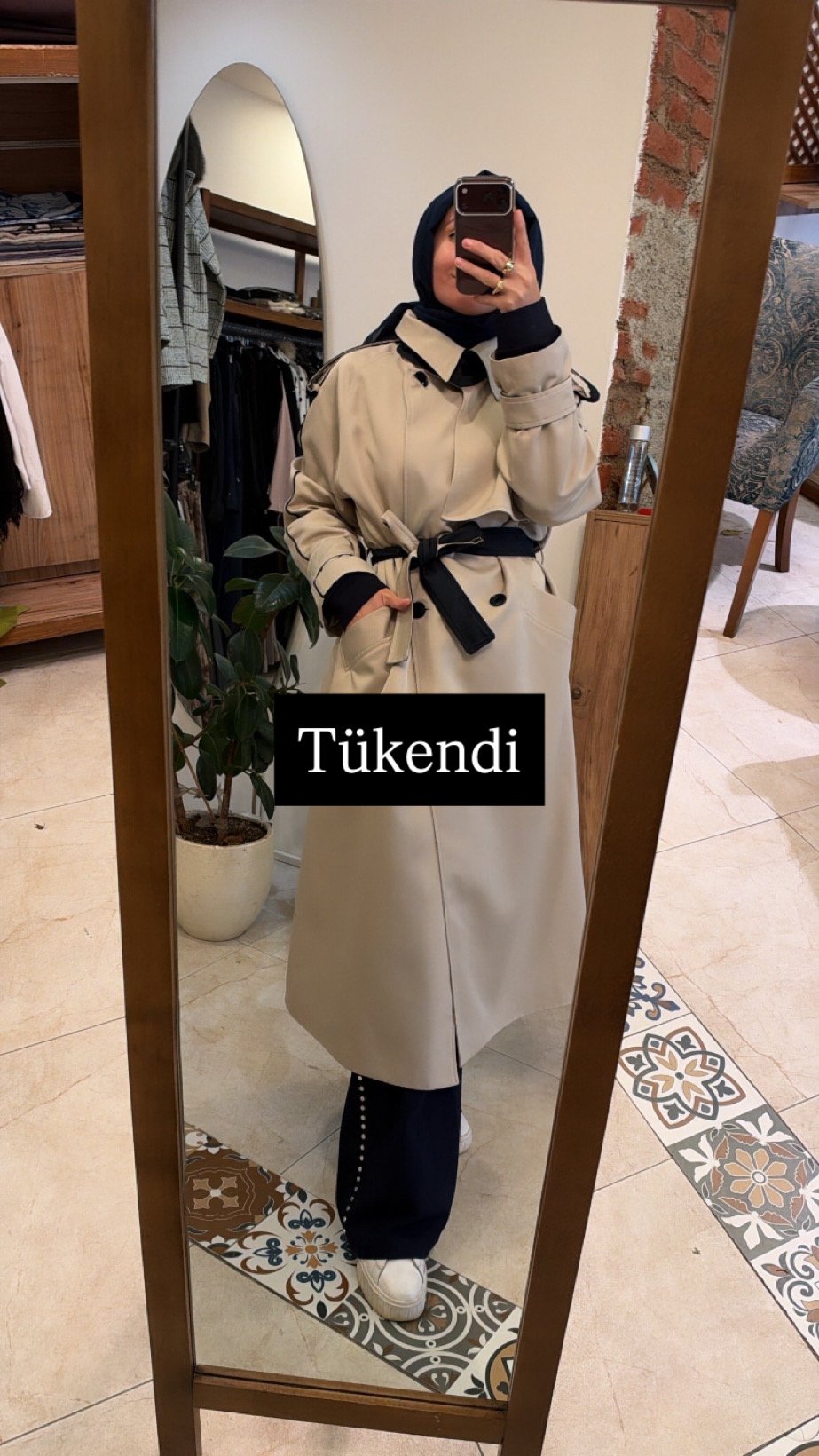 Biyeli trench QOOQ
