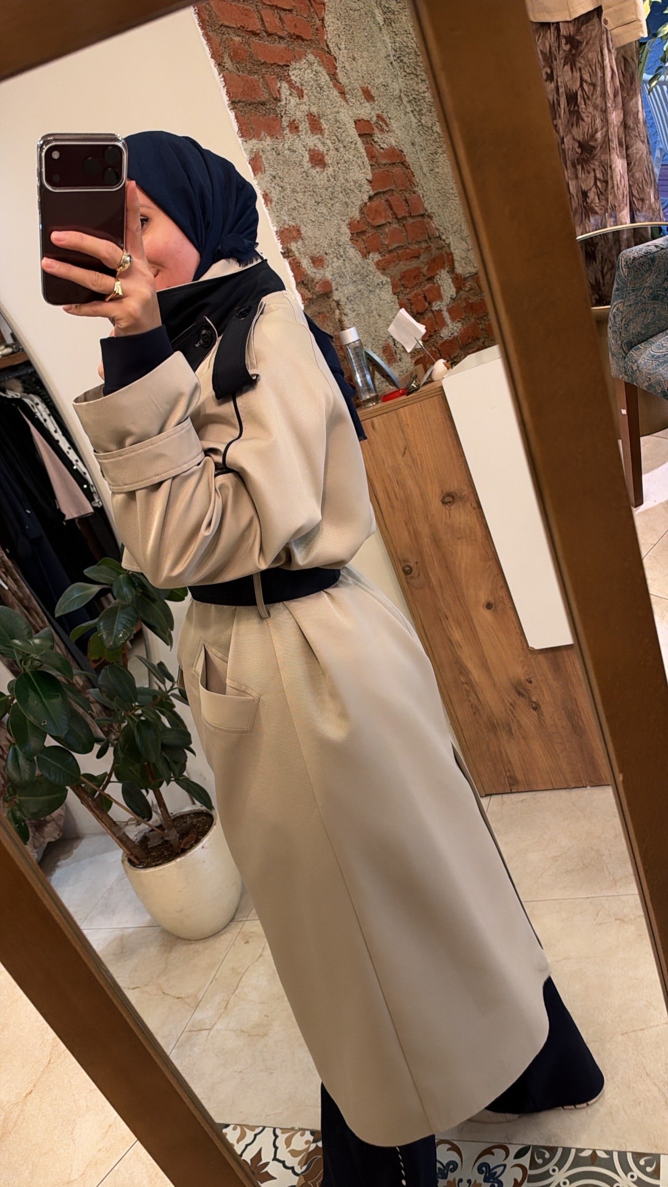 Biyeli trench QOOQ