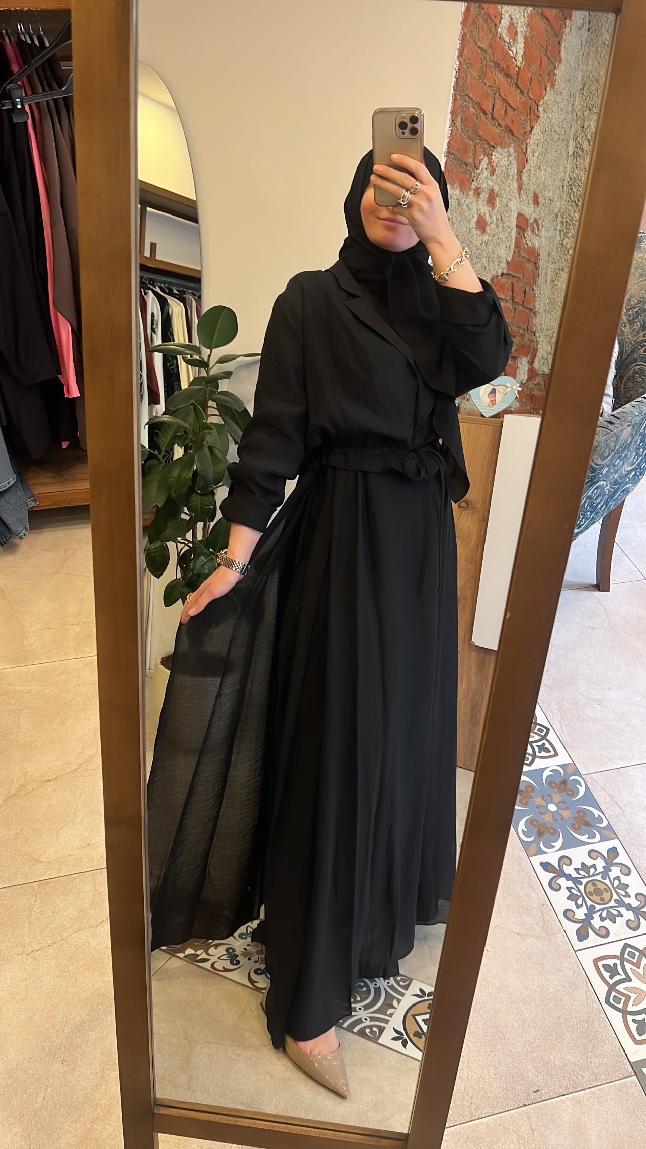 Bolerolu kolsuz elbise siyah CEREMONY 