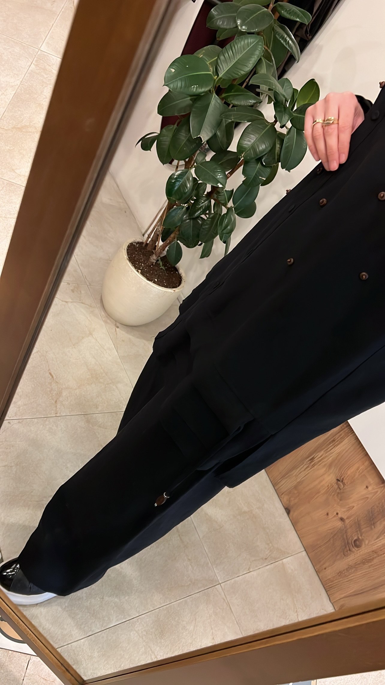 Boncuk detaylı pantolonlu takım CEREMONY