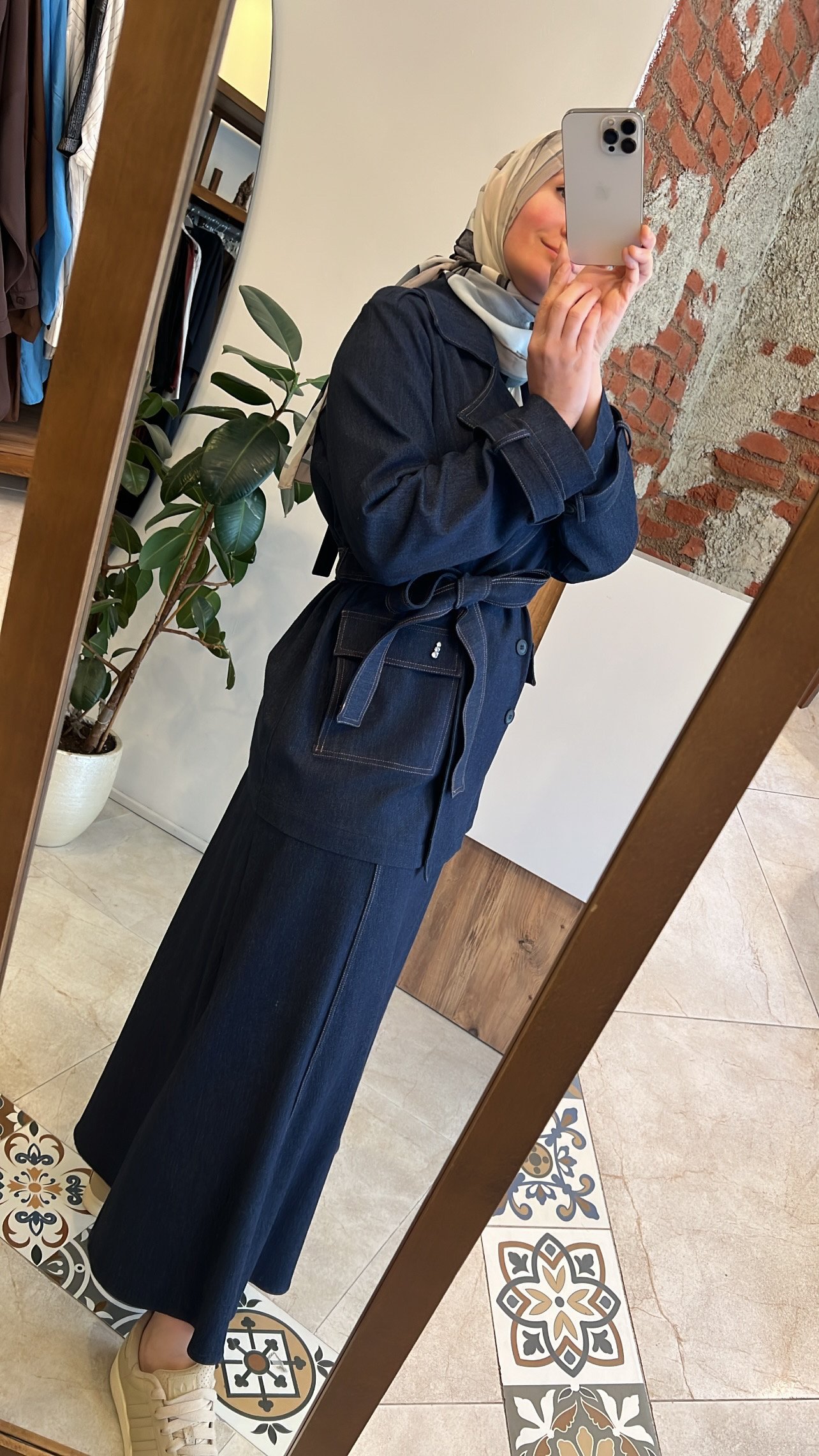 Cepli denım takım MİSS DALİDA 