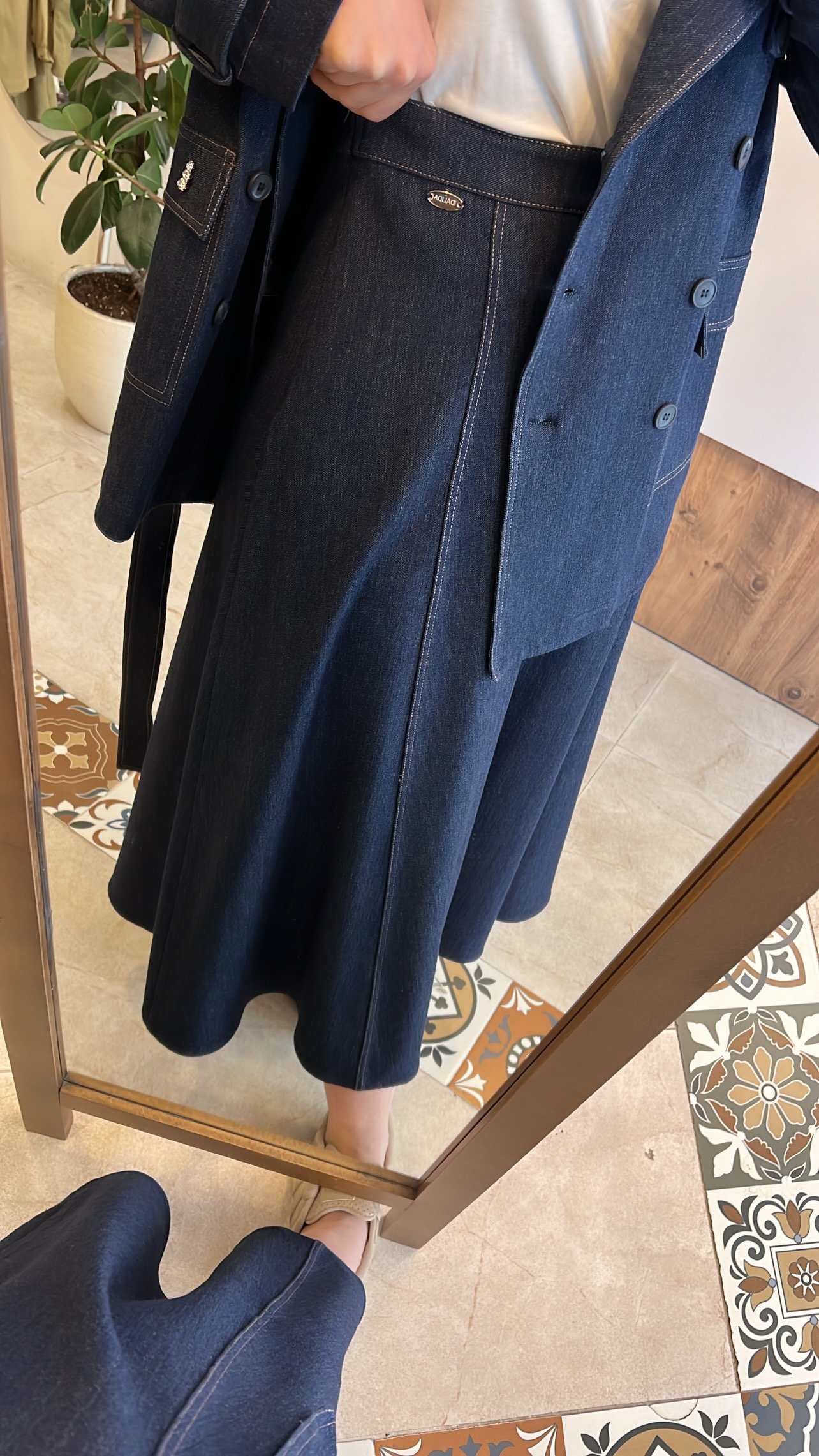 Cepli denım takım MİSS DALİDA 