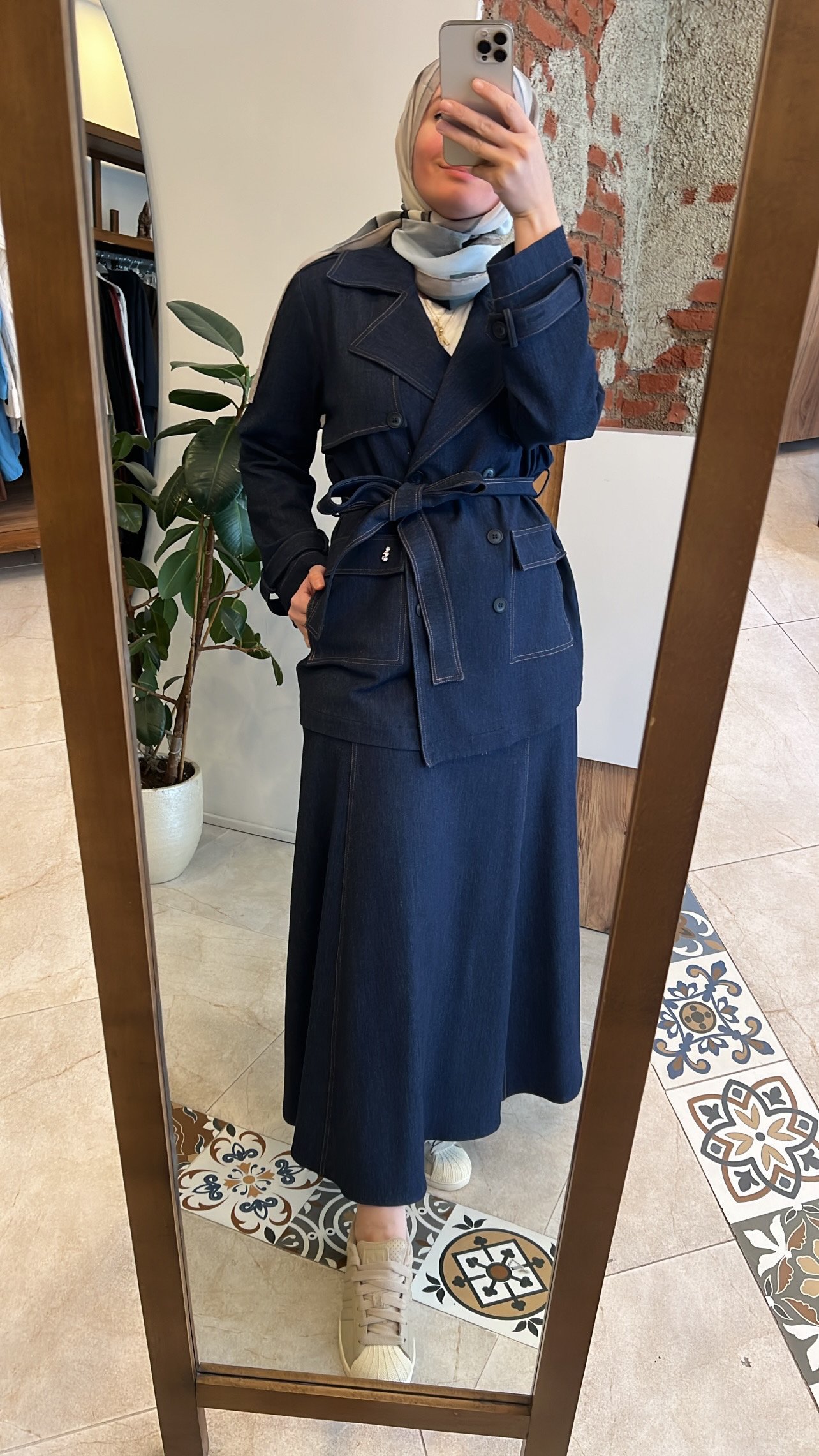 Cepli denım takım MİSS DALİDA 