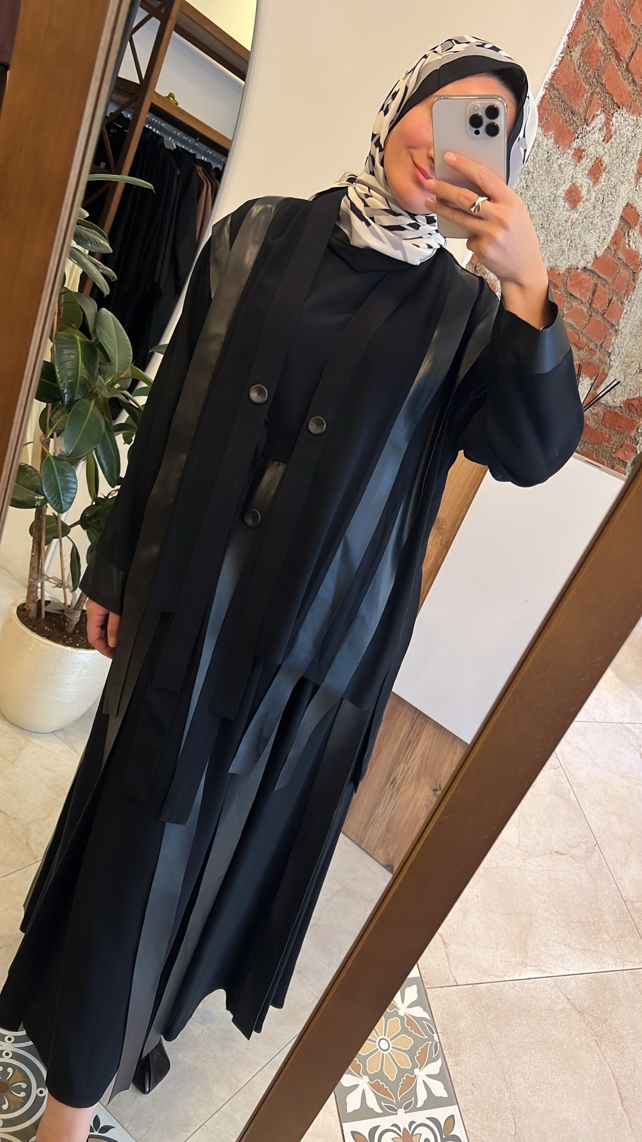 CEREMONY önden bağlamalı saçaklı ceket 