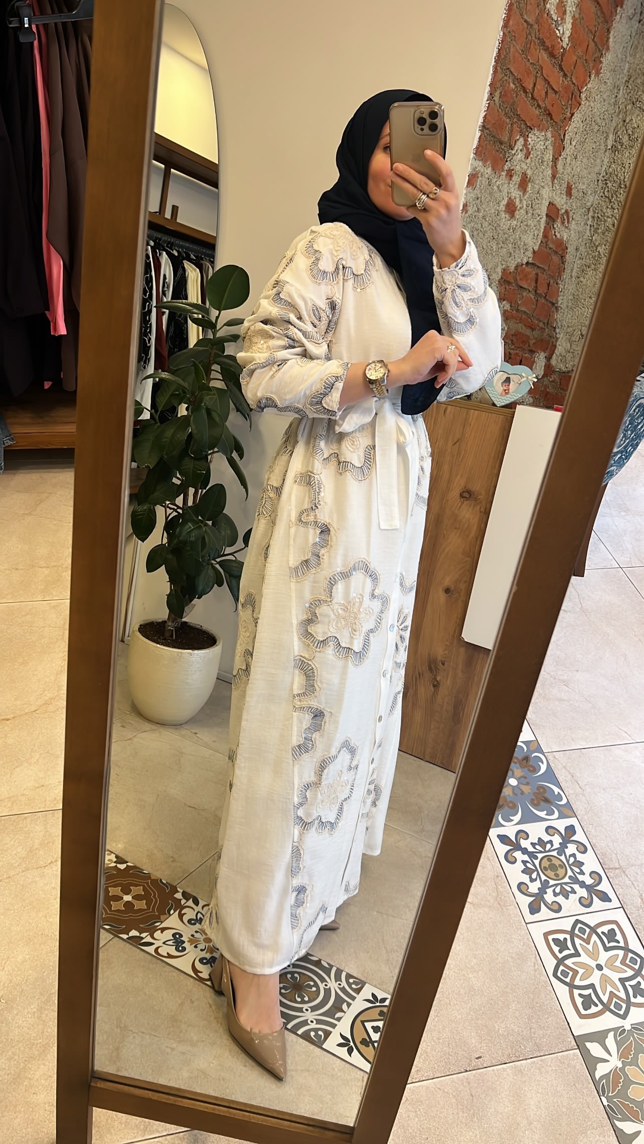 Çiçek payetli çiçek elbise CEREMONY