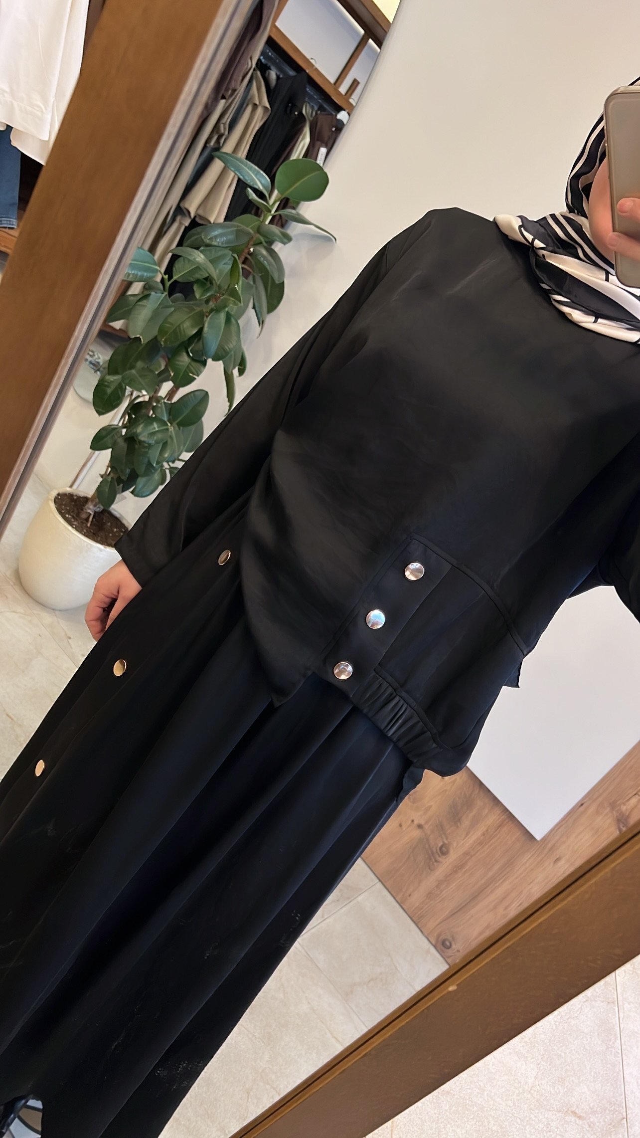 Çıt çıt detaylı sepphaire takım siyah CEREMONY 