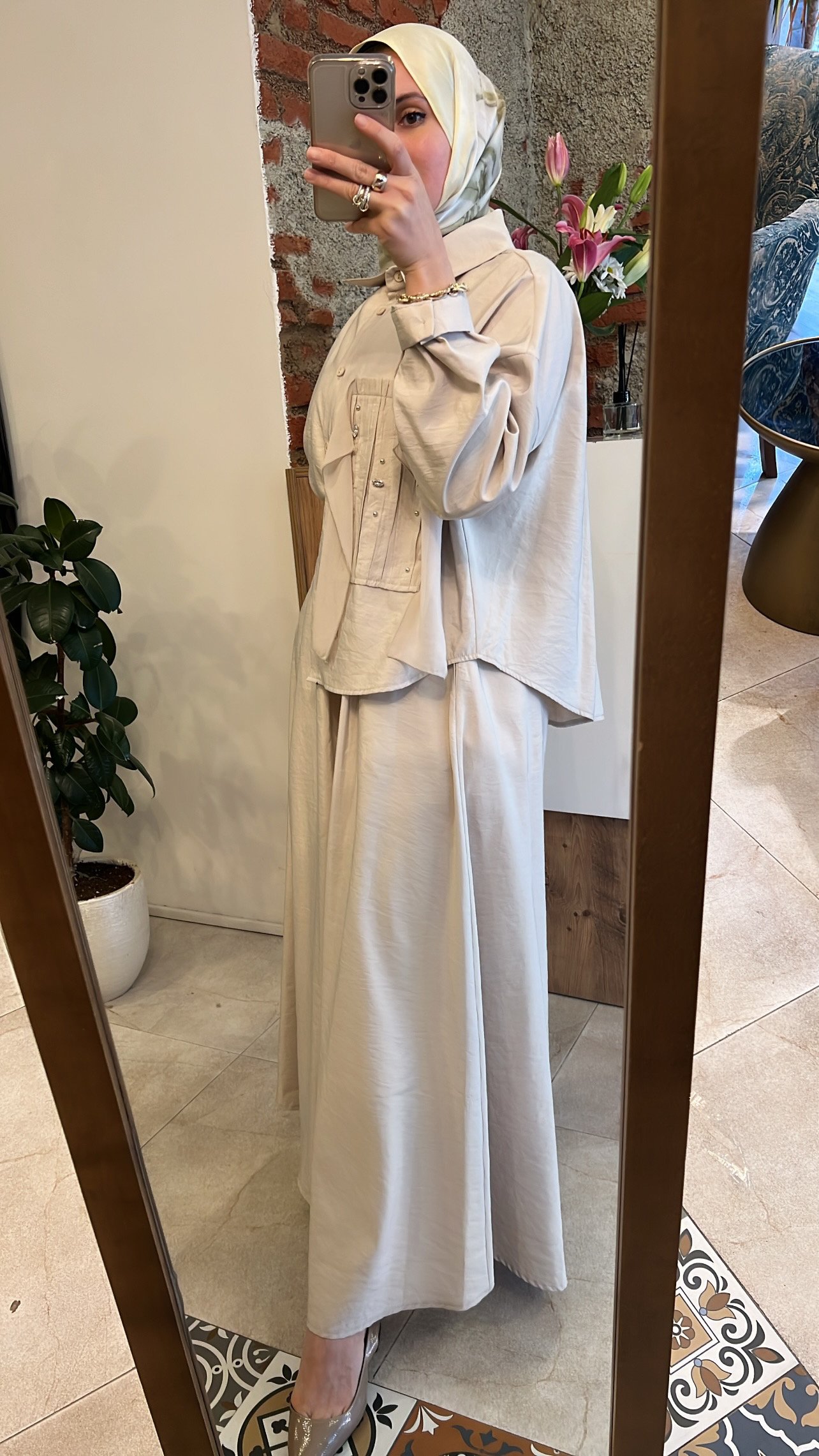 Dubai takım bej CEREMONY