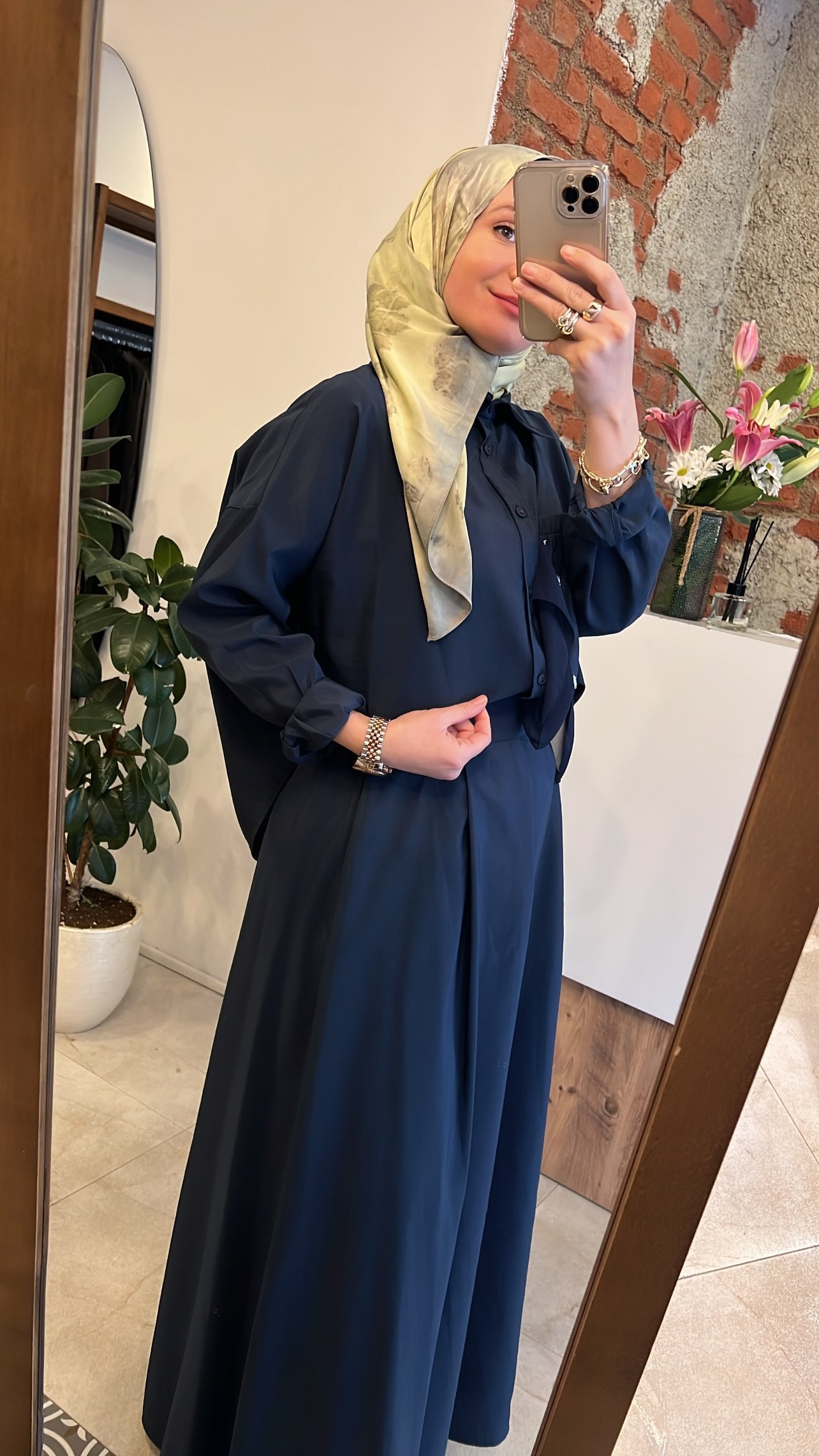 Etekli Dubai takım lacivert CEREMONY 