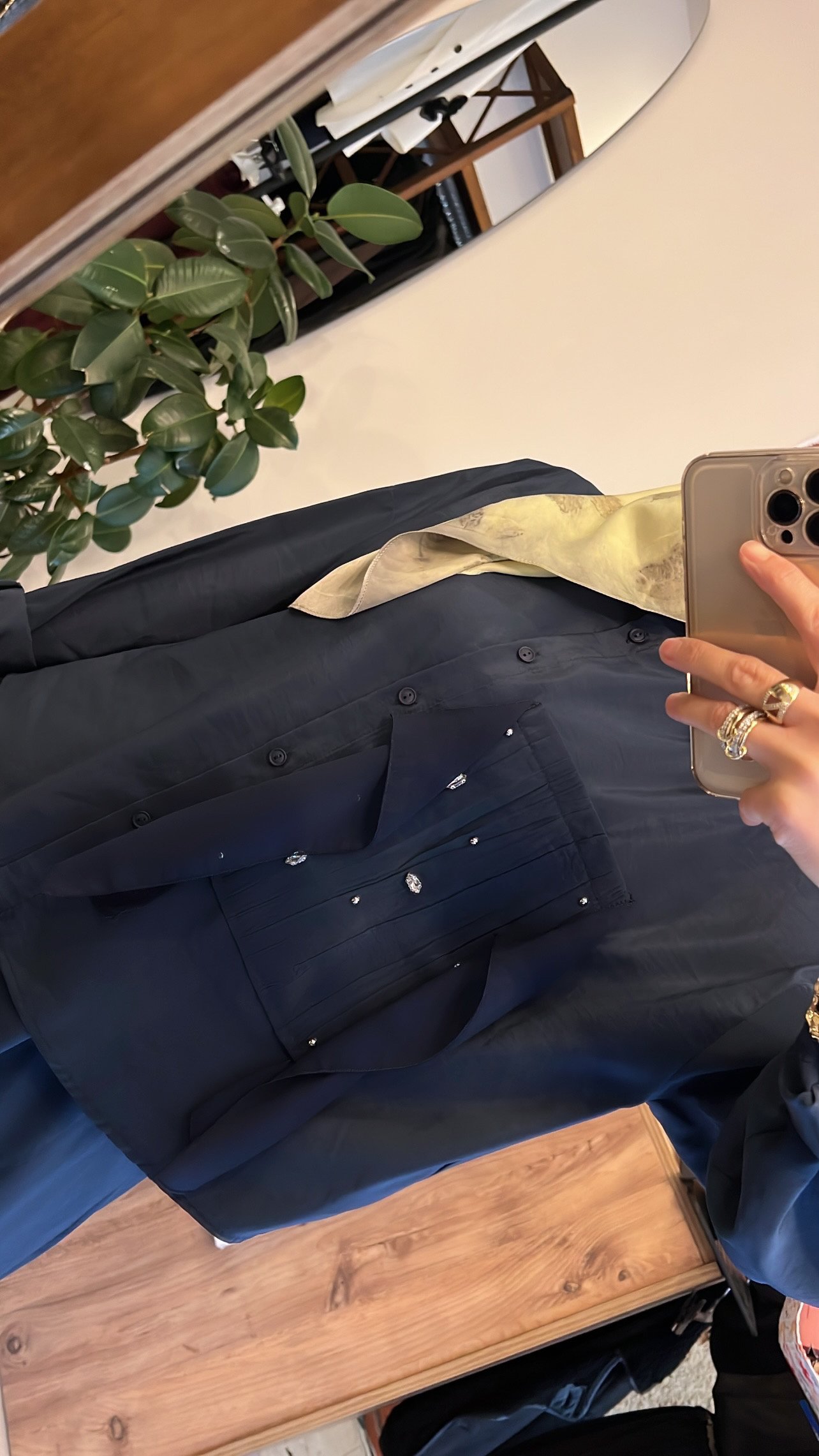 Etekli Dubai takım lacivert CEREMONY 