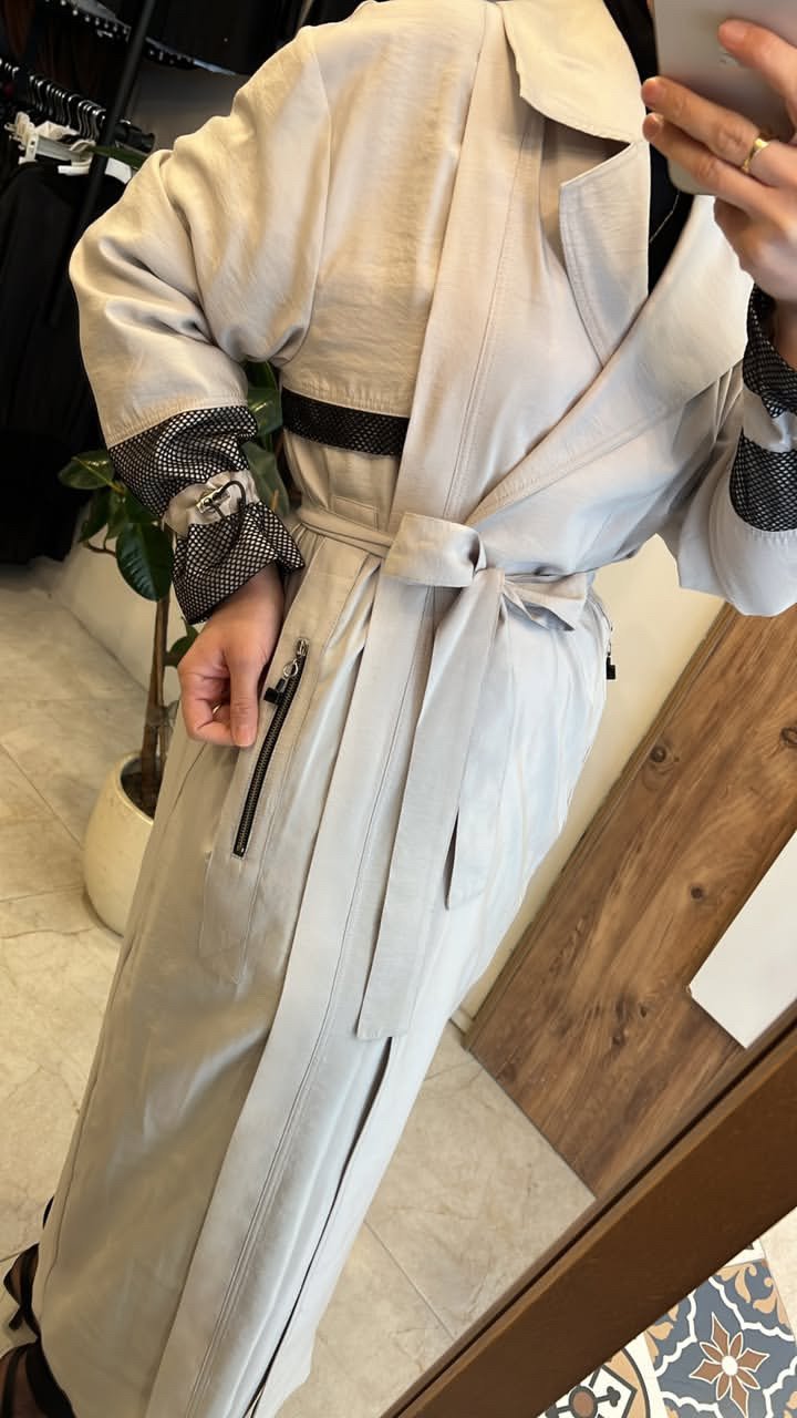 File Detay Trenç Taş Rengi Ceremony