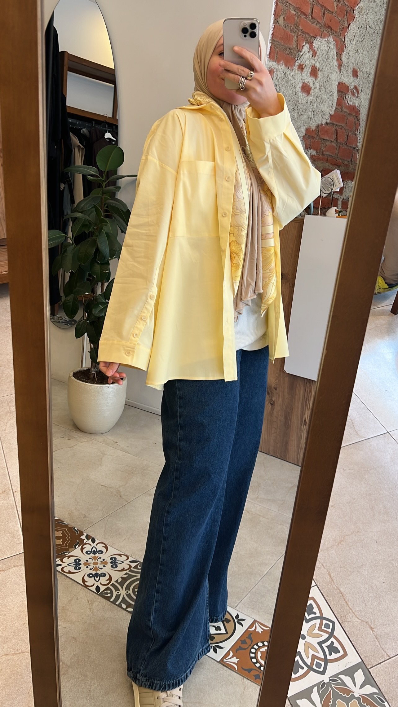 Holy gömlek sarı QOOQ