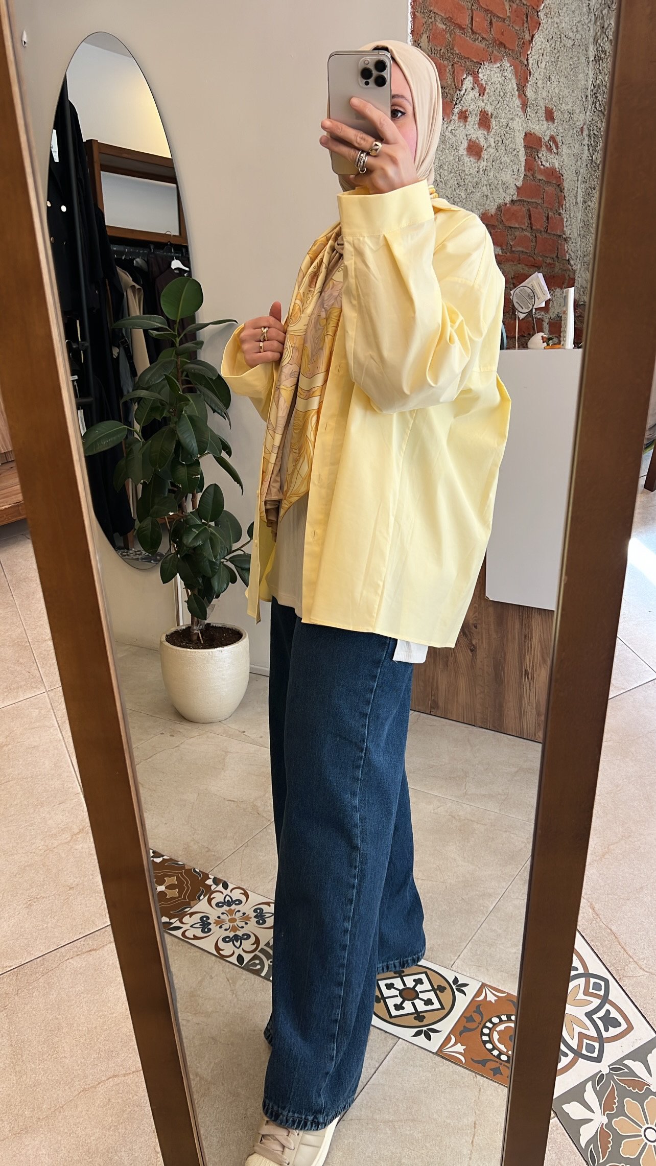 Holy gömlek sarı QOOQ