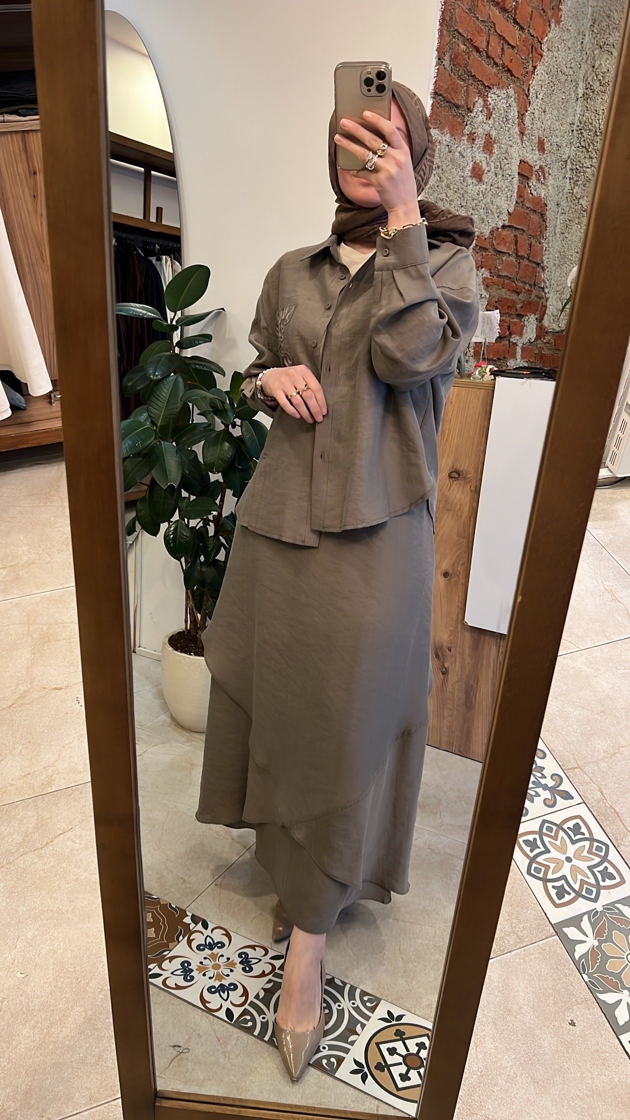 işlemeli tensel takım vizon CEREMONY