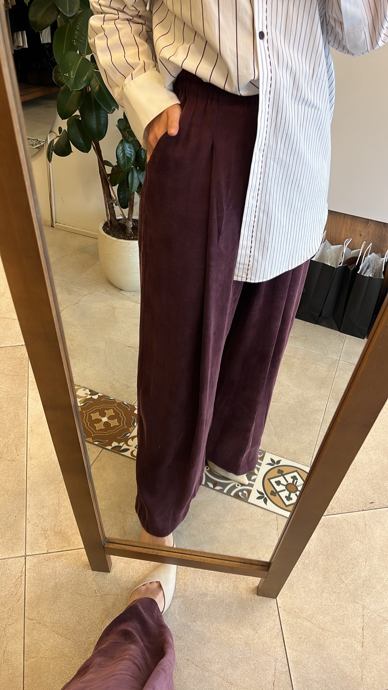 Jacop pantolon bordo VENÖVE 