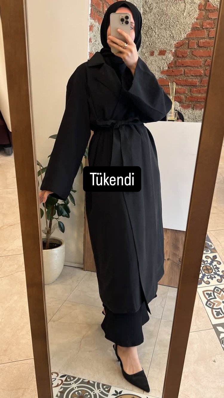 Keten Siyah Trençkot Ceremony