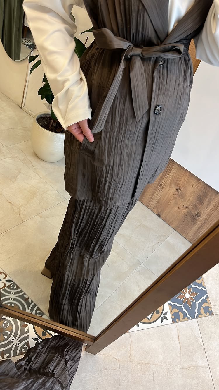 Kraşlı Yelek Pantolonlu Takım Ceremony