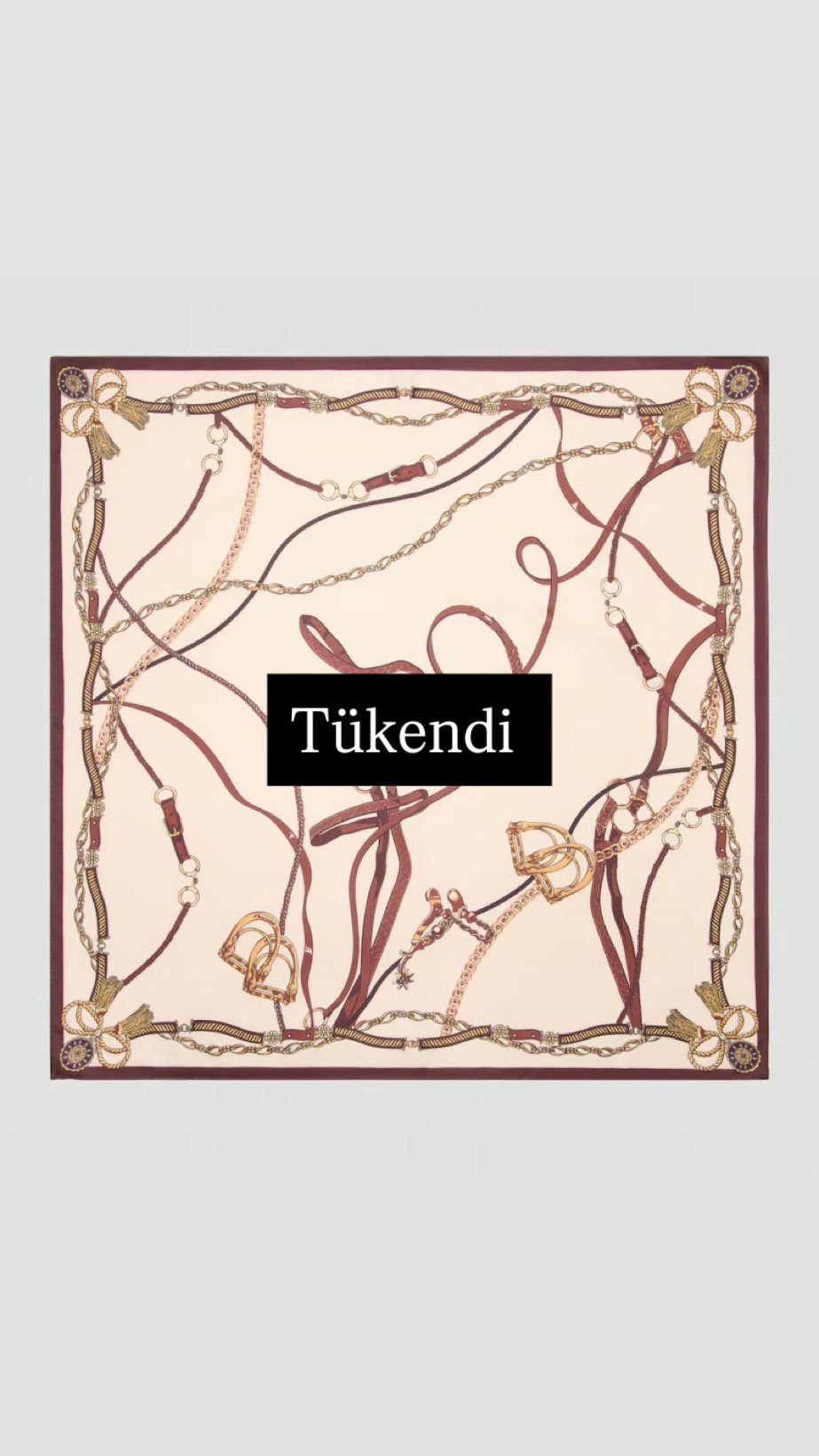 Krem kahve geçişli çok renkli omuz şalı 