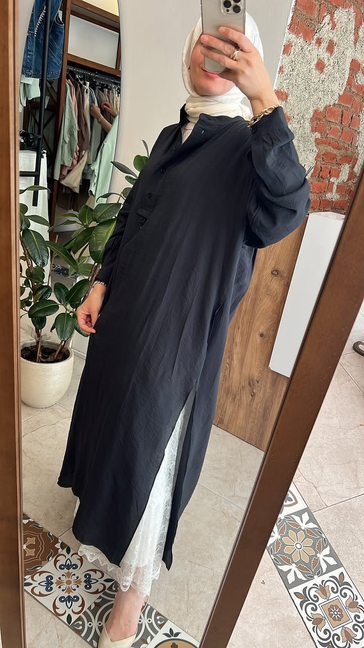Liva Tunik Siyah QOOQ Store 