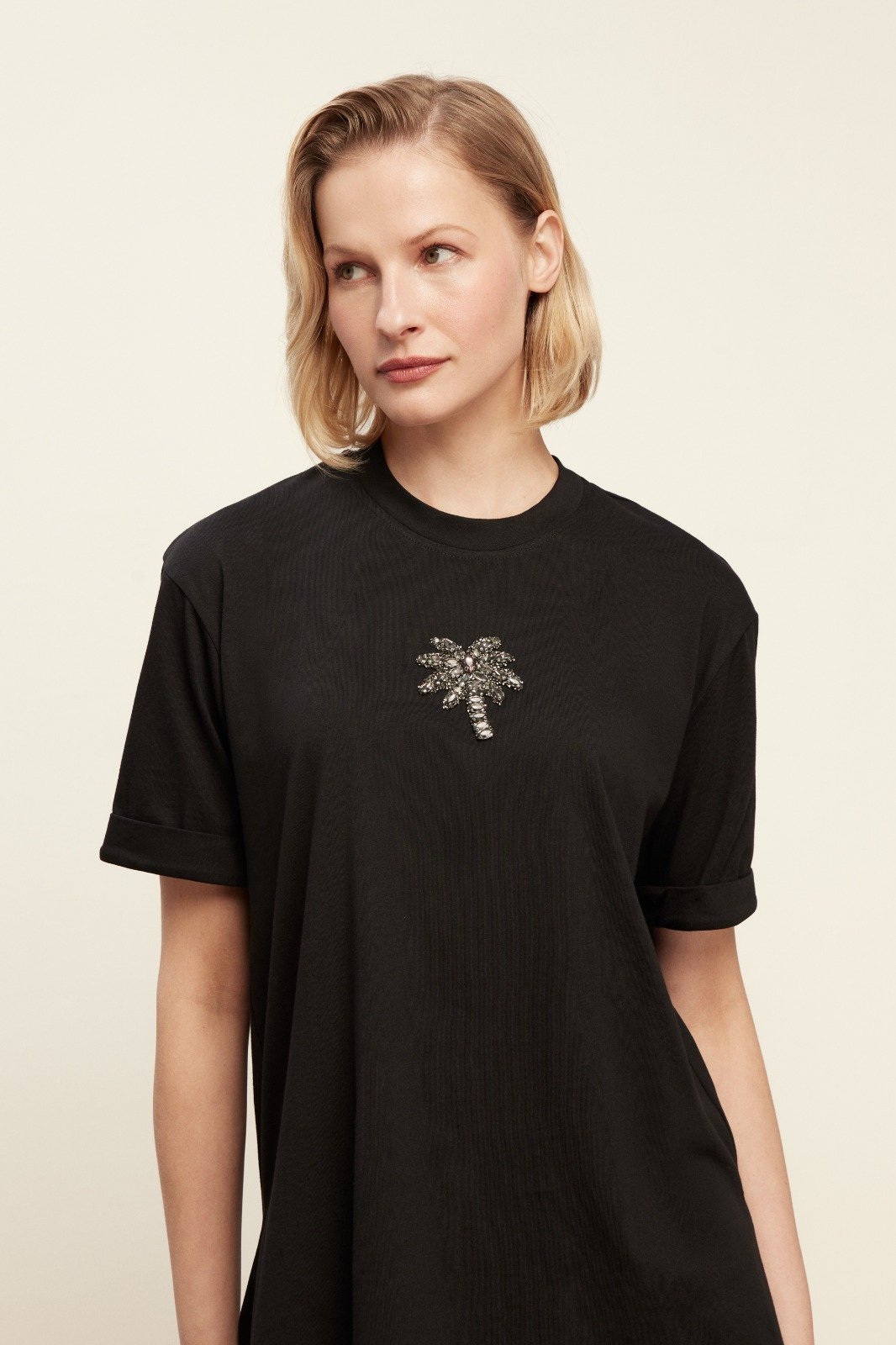 Lola Tshirt Siyah Venöve
