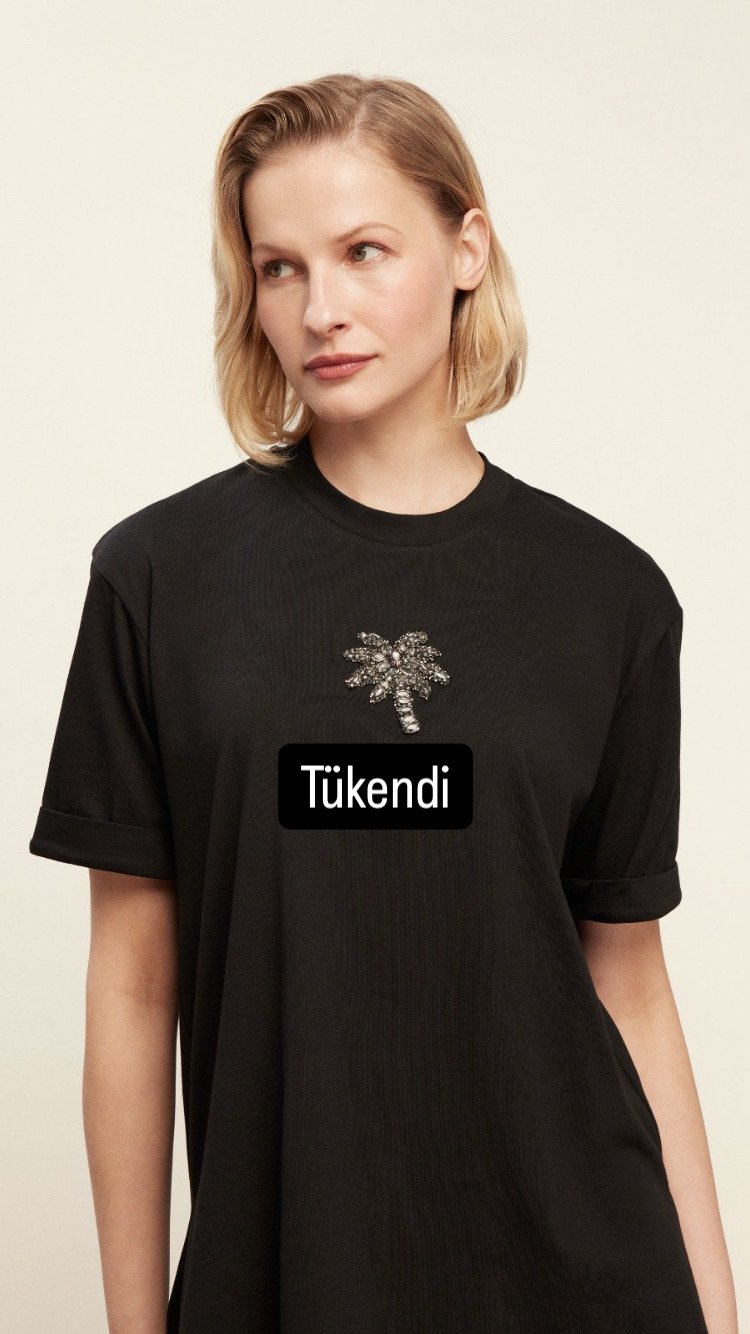 Lola Tshirt Siyah Venöve