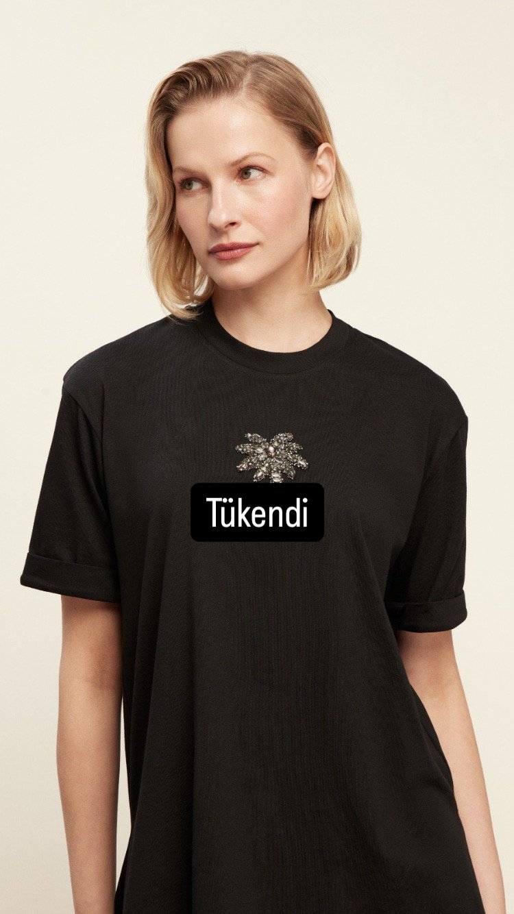 Lola Tshirt Siyah Venöve