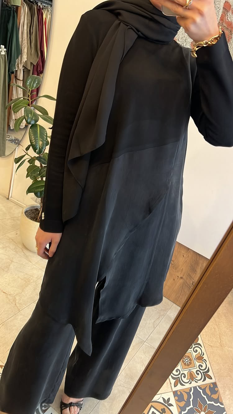 Merserize Detaylı Bluz Missdalida