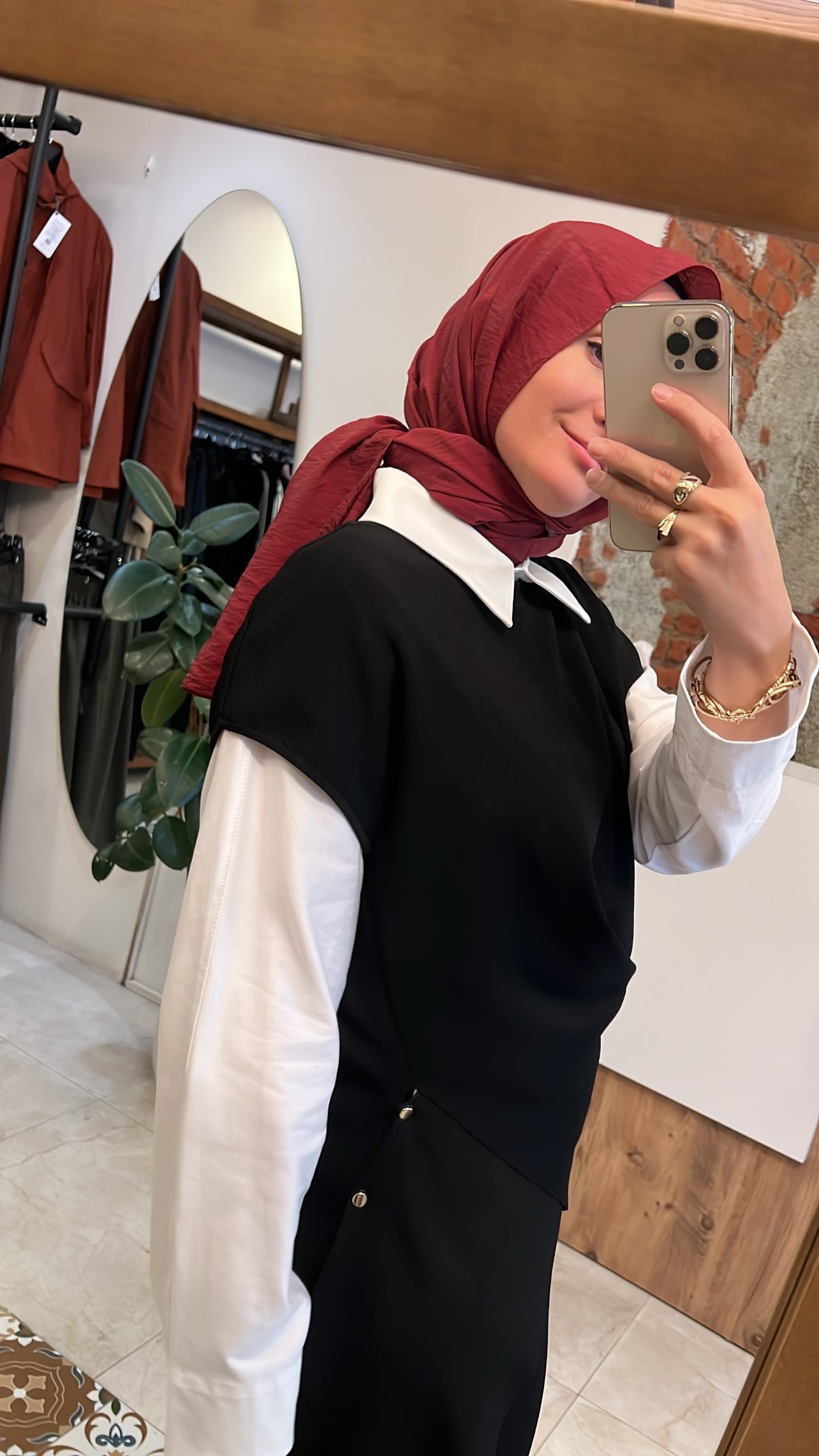 Metal düğme detaylı asimetrik takım MİSS DALİDA 
