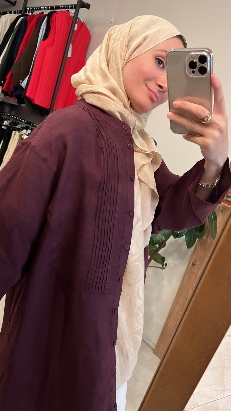 Min Gömlek Mürdüm QOOQ Store