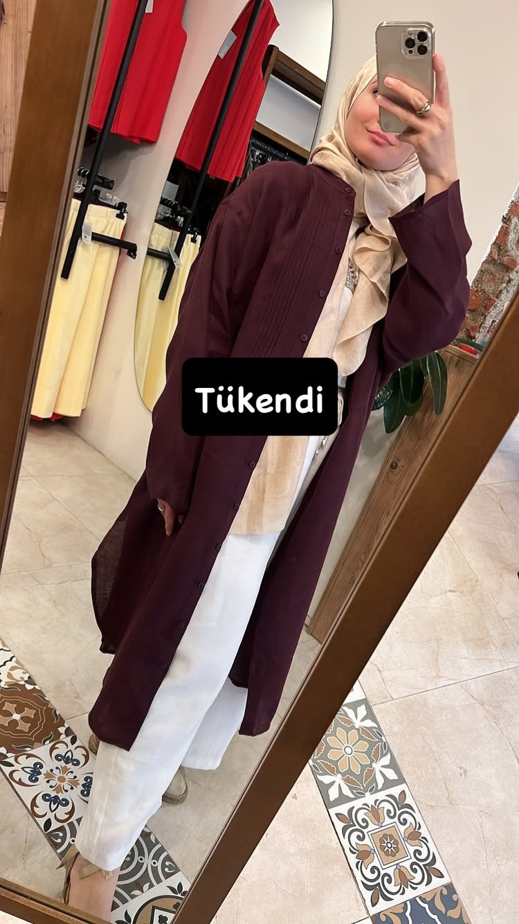 Min Gömlek Mürdüm QOOQ Store