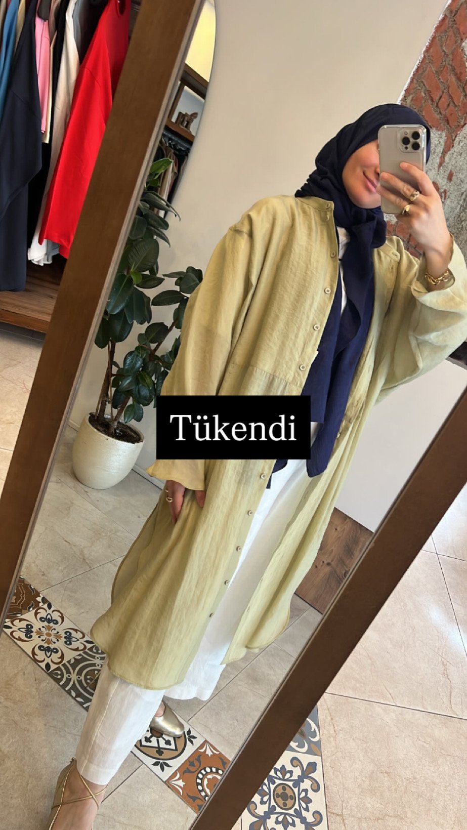 Minerva tunik yeşil QOOQ