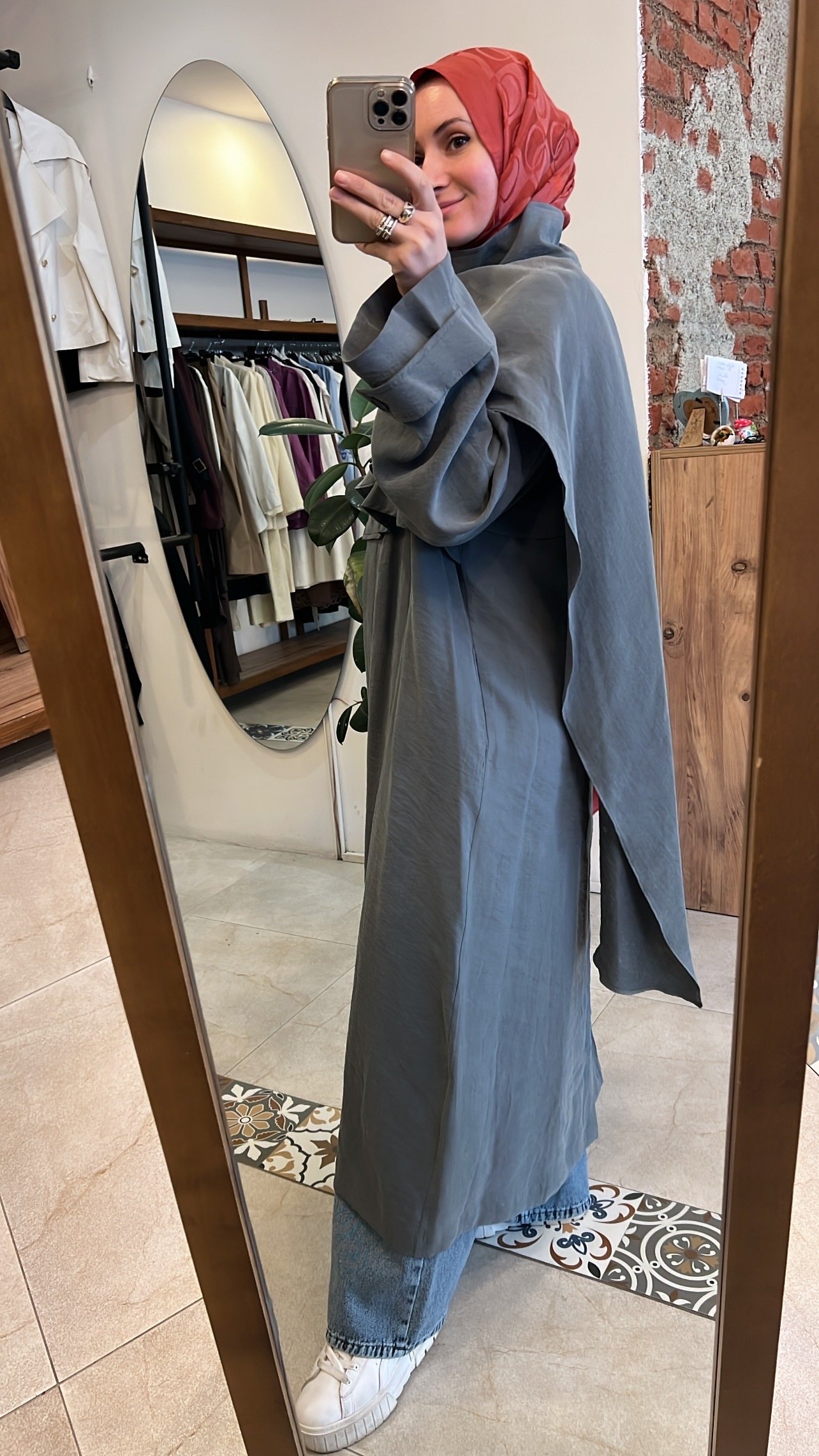 Mist trench petrol QOOQ