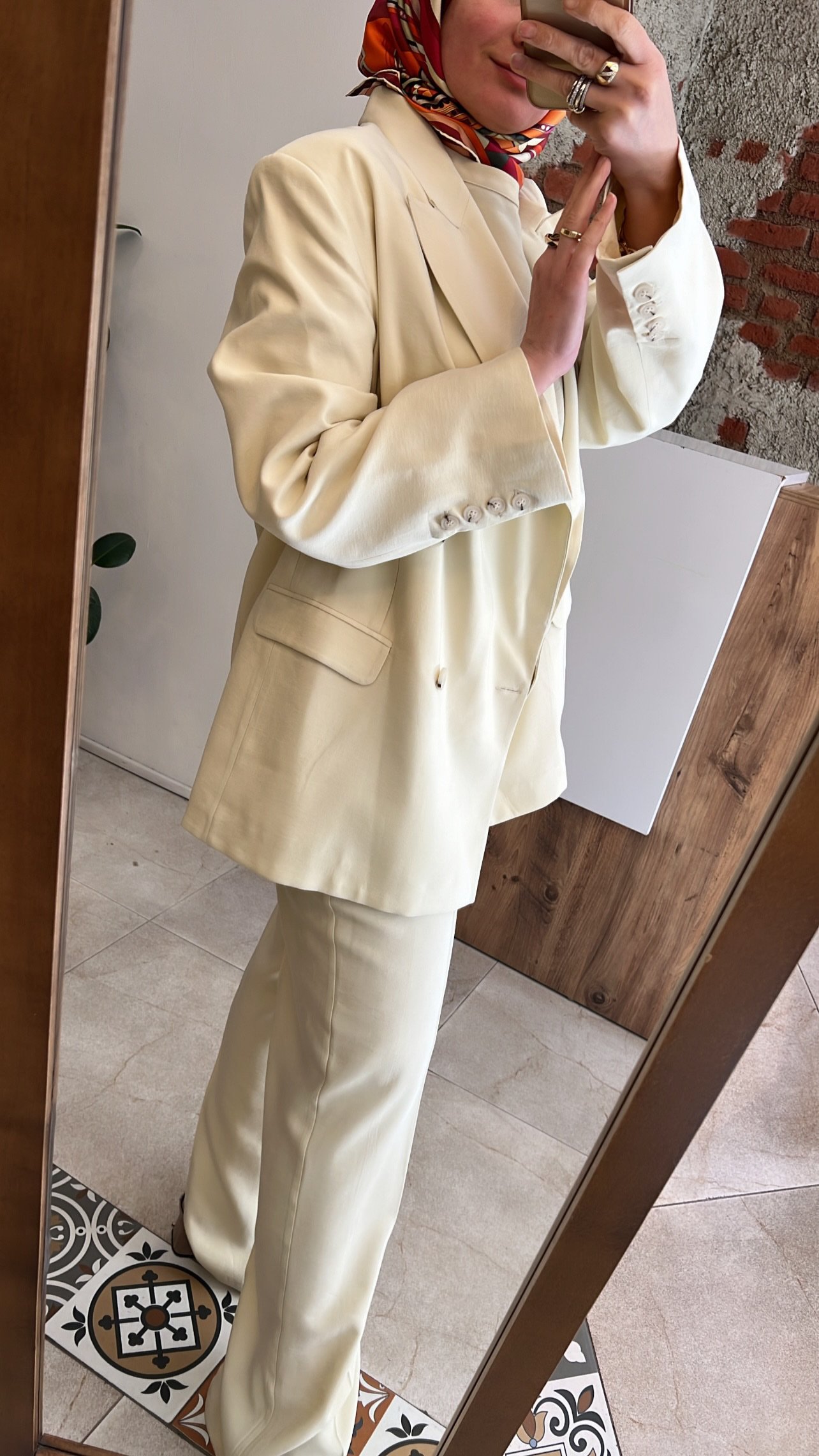 Nilla ceket vanilya  QOOQ