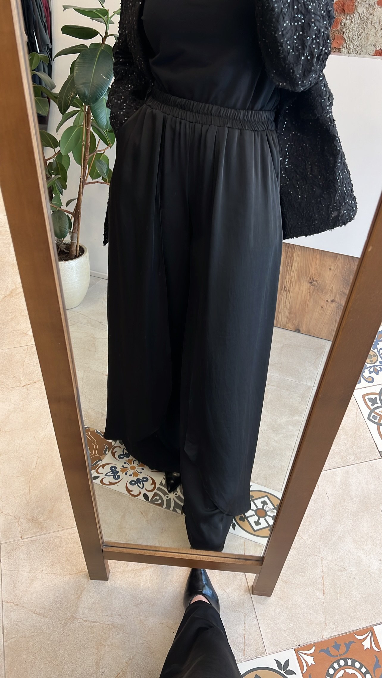 Önleri Allerli sapphire pantolon CEREMONY