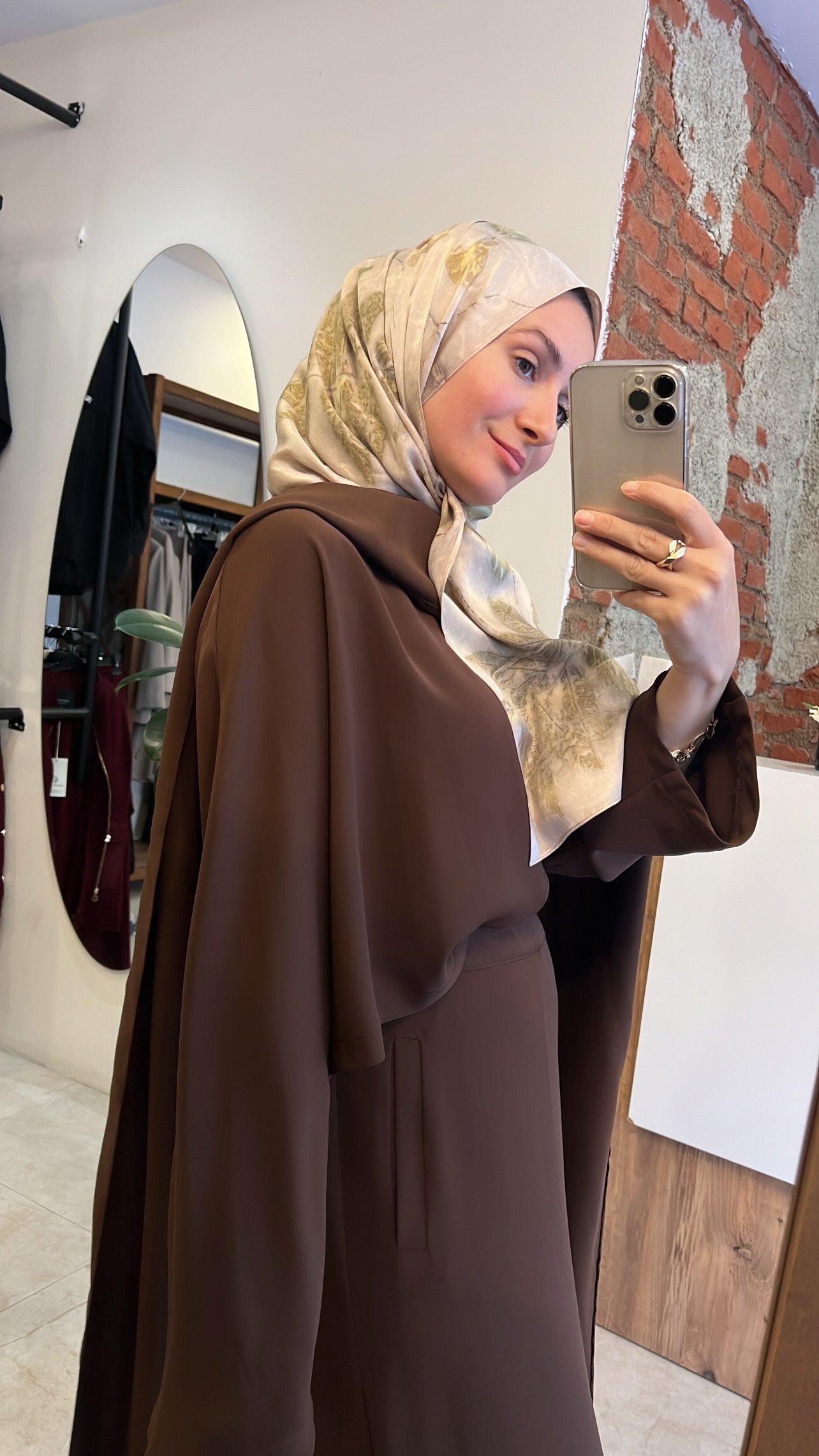 QOOQ Ramino takım kahve