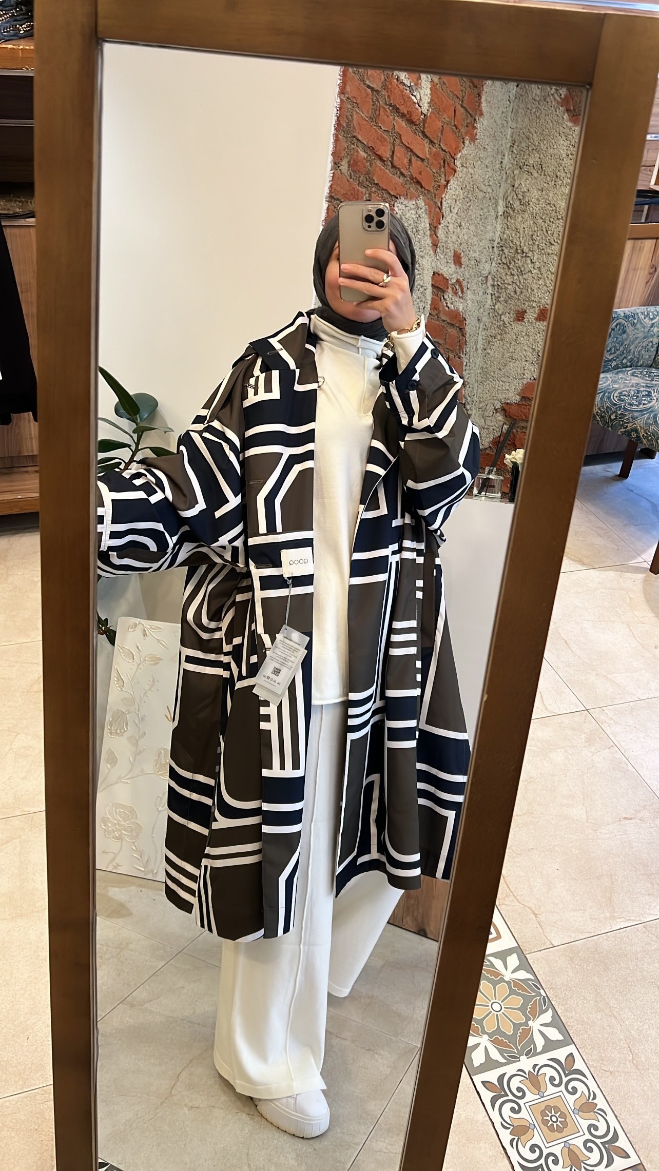 QOOQ yağmurluk yeşil