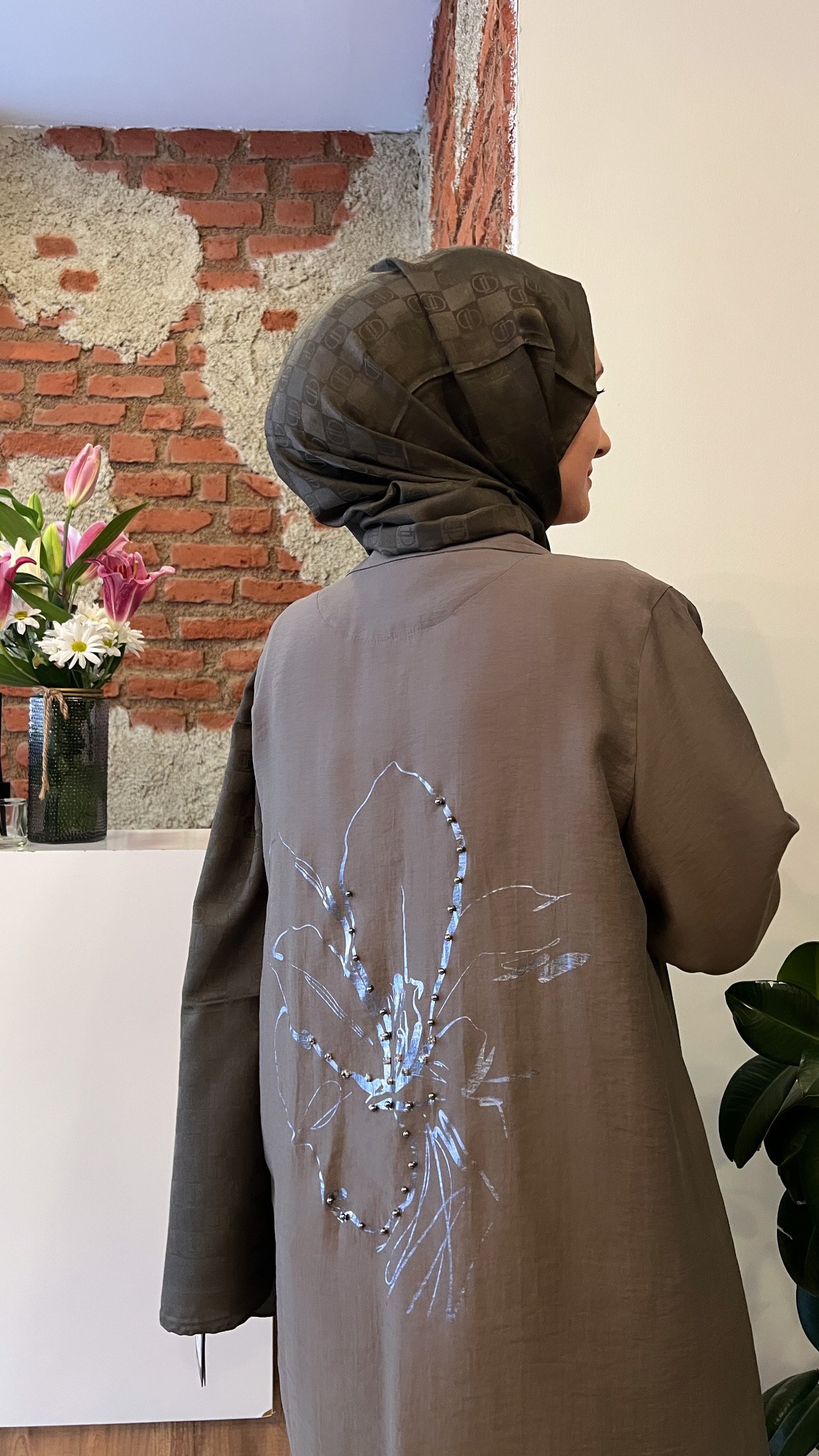 Safari ceket  vizon CEREMONY