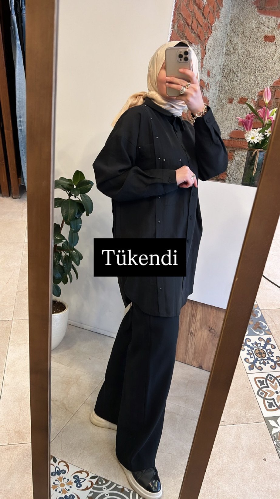 Safari pantolonlu takım siyah CEREMONY