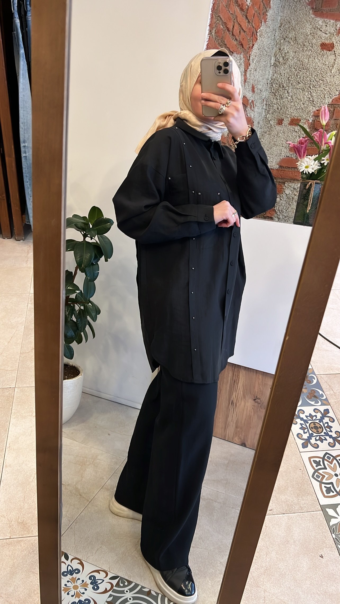 Safari pantolonlu takım siyah CEREMONY