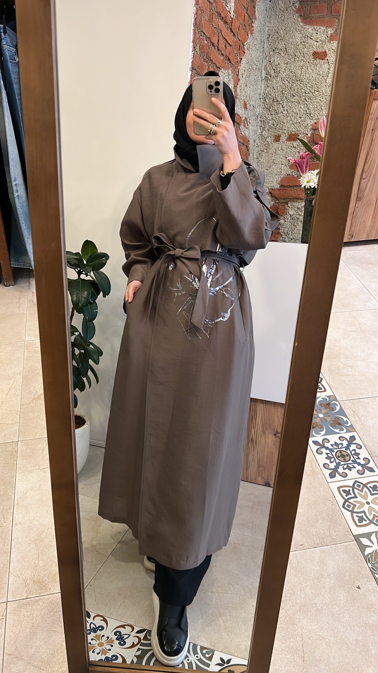 Safari trençkot vizon CEREMONY