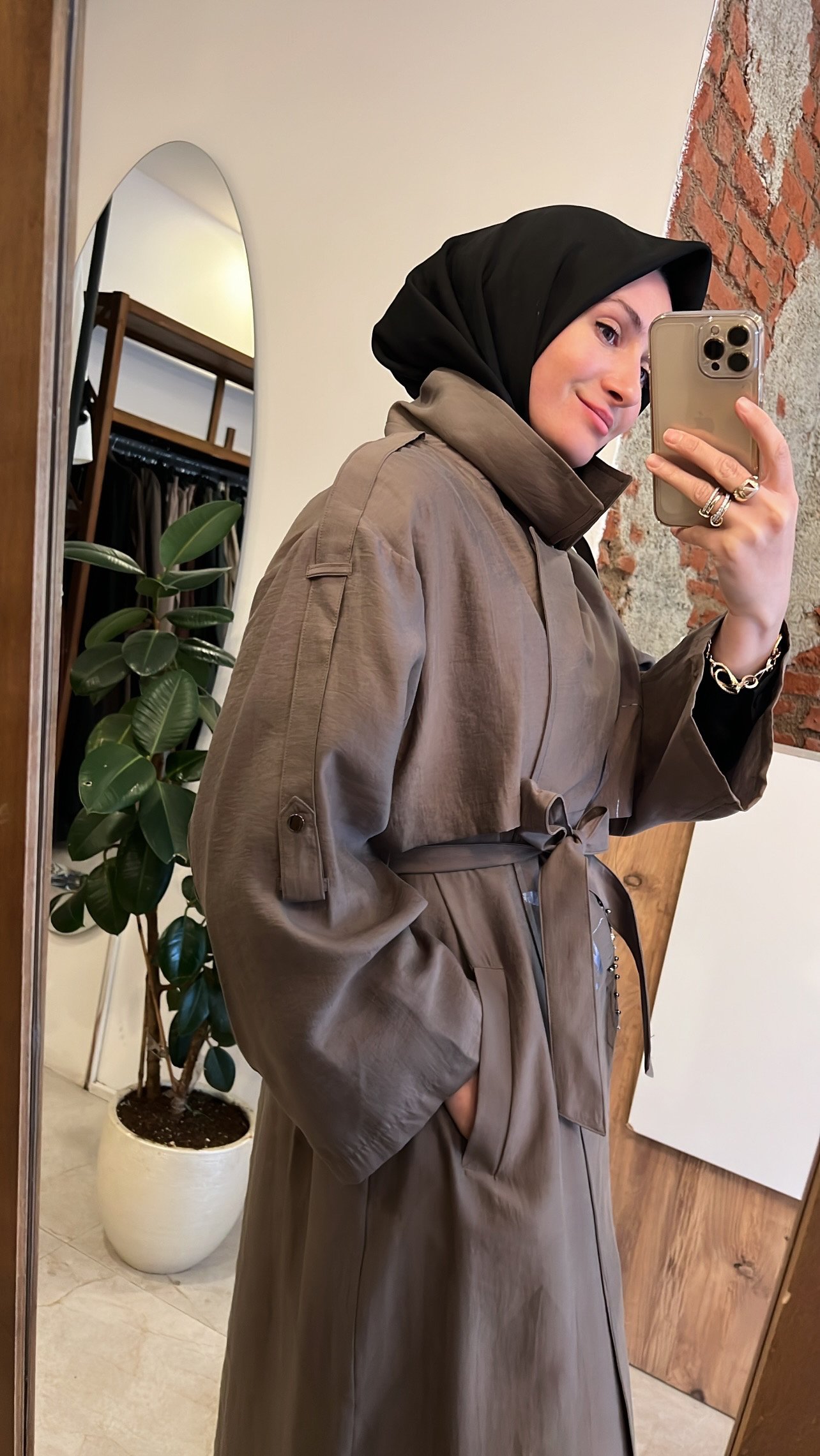 Safari trençkot vizon CEREMONY