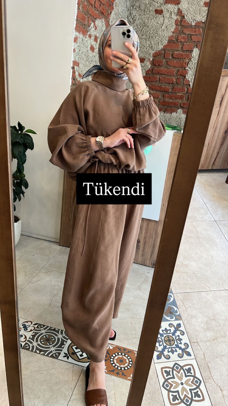 Sasha takım kahve QOOQ