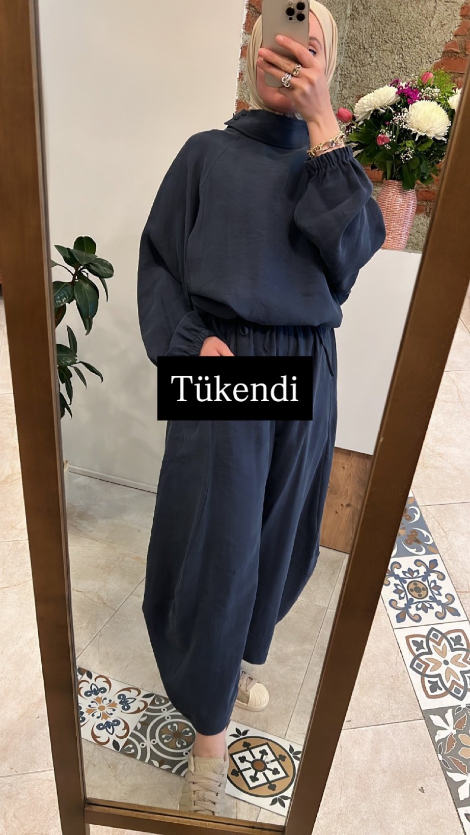 Sasha takım lacivert QOOQ