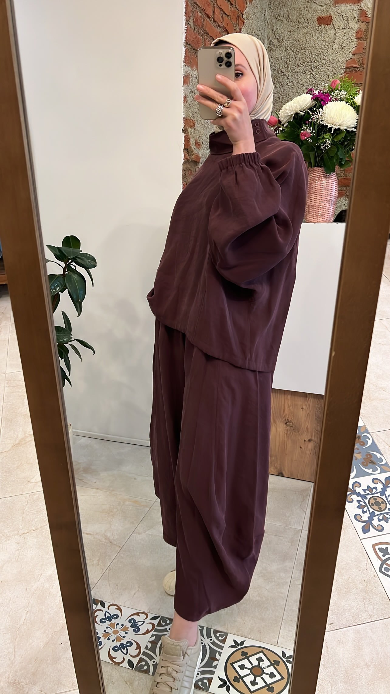 Sasha takım mürdüm QOOQ