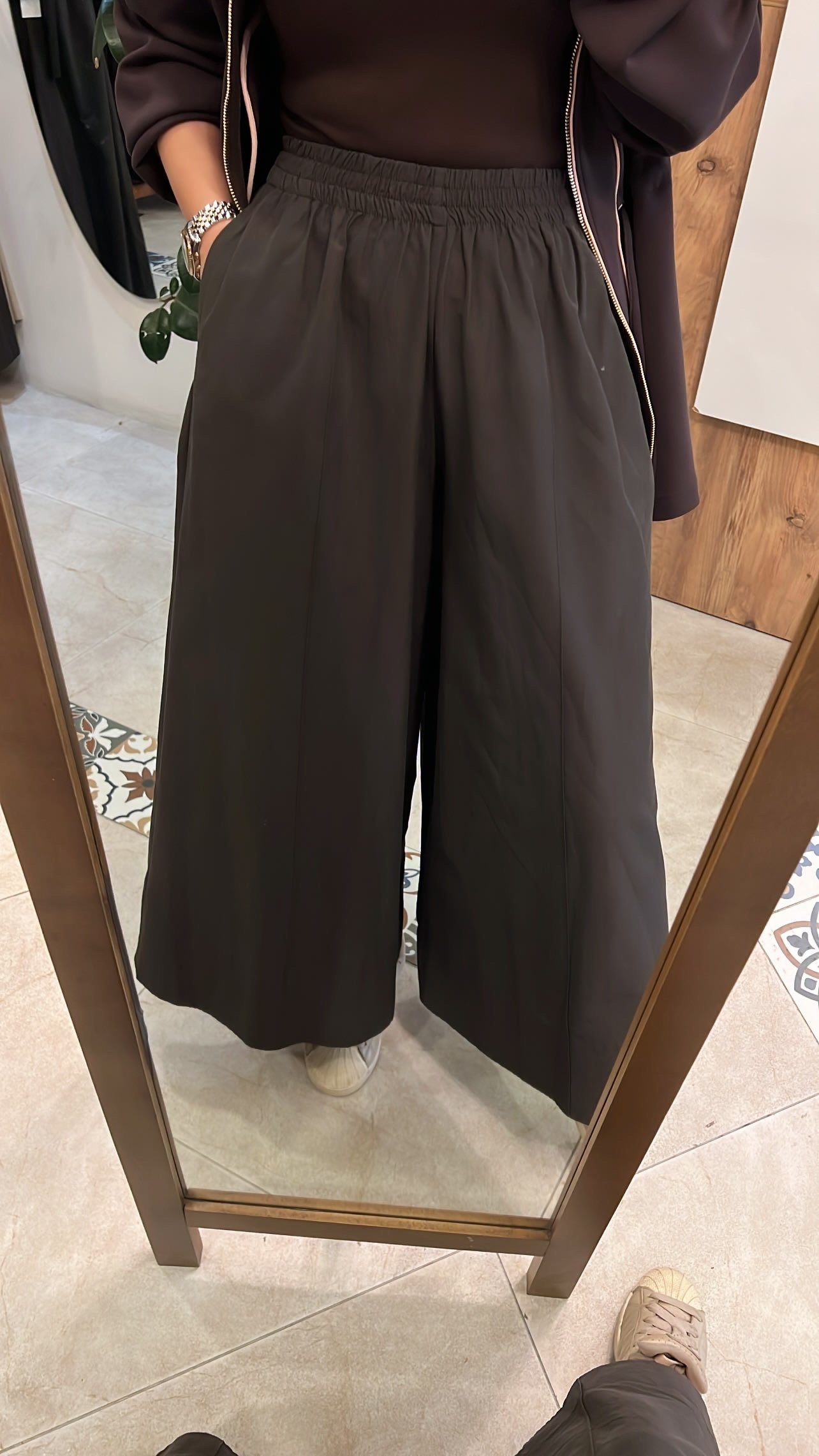 Soles pantolon acı kahve VENÖVE