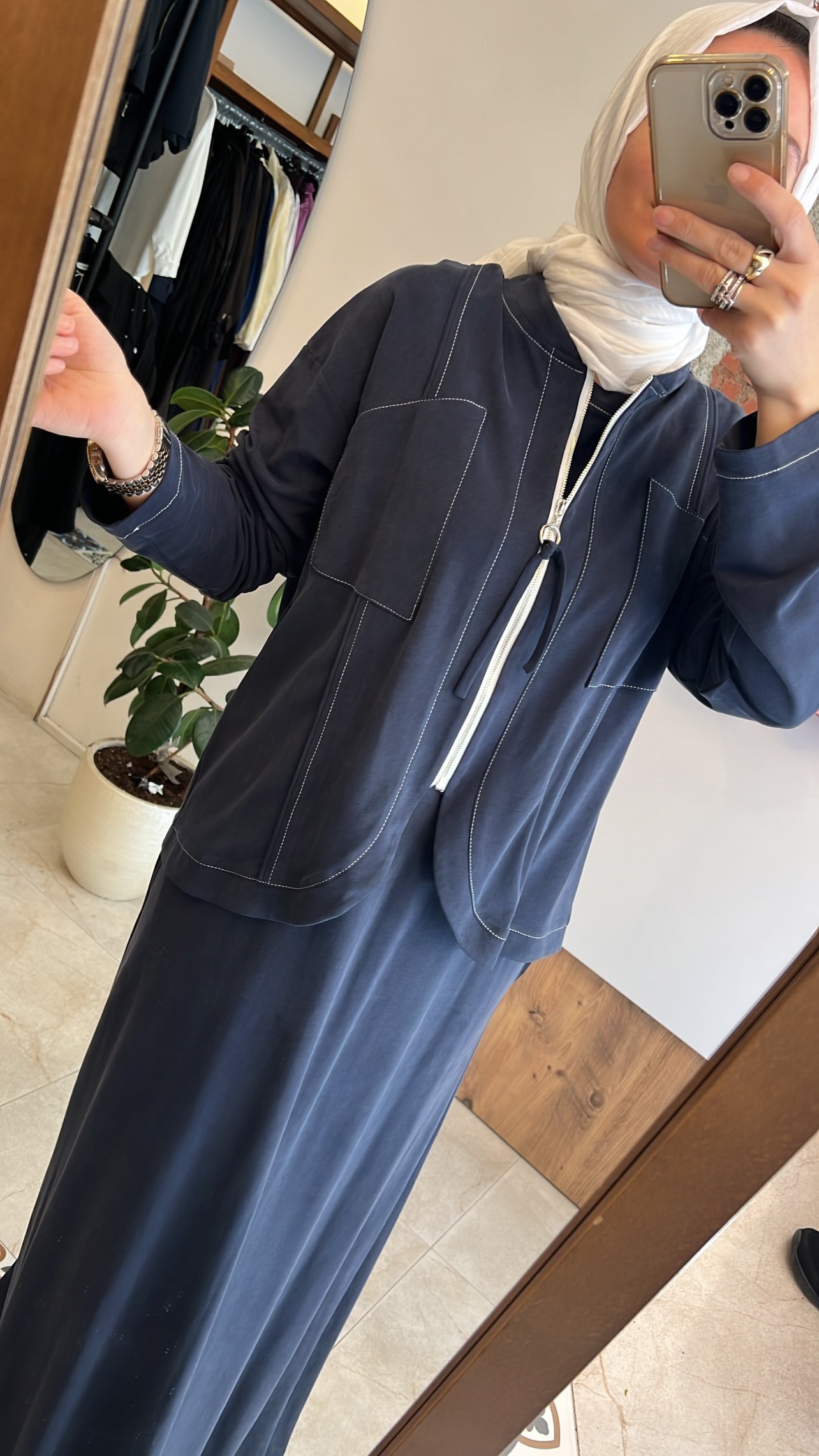 Tencel l yoccel elbise takım CEREMONY